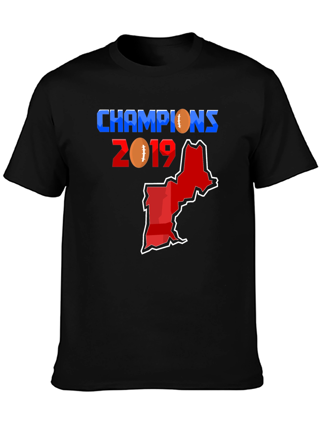 Champions 2019 Football T-Shirt