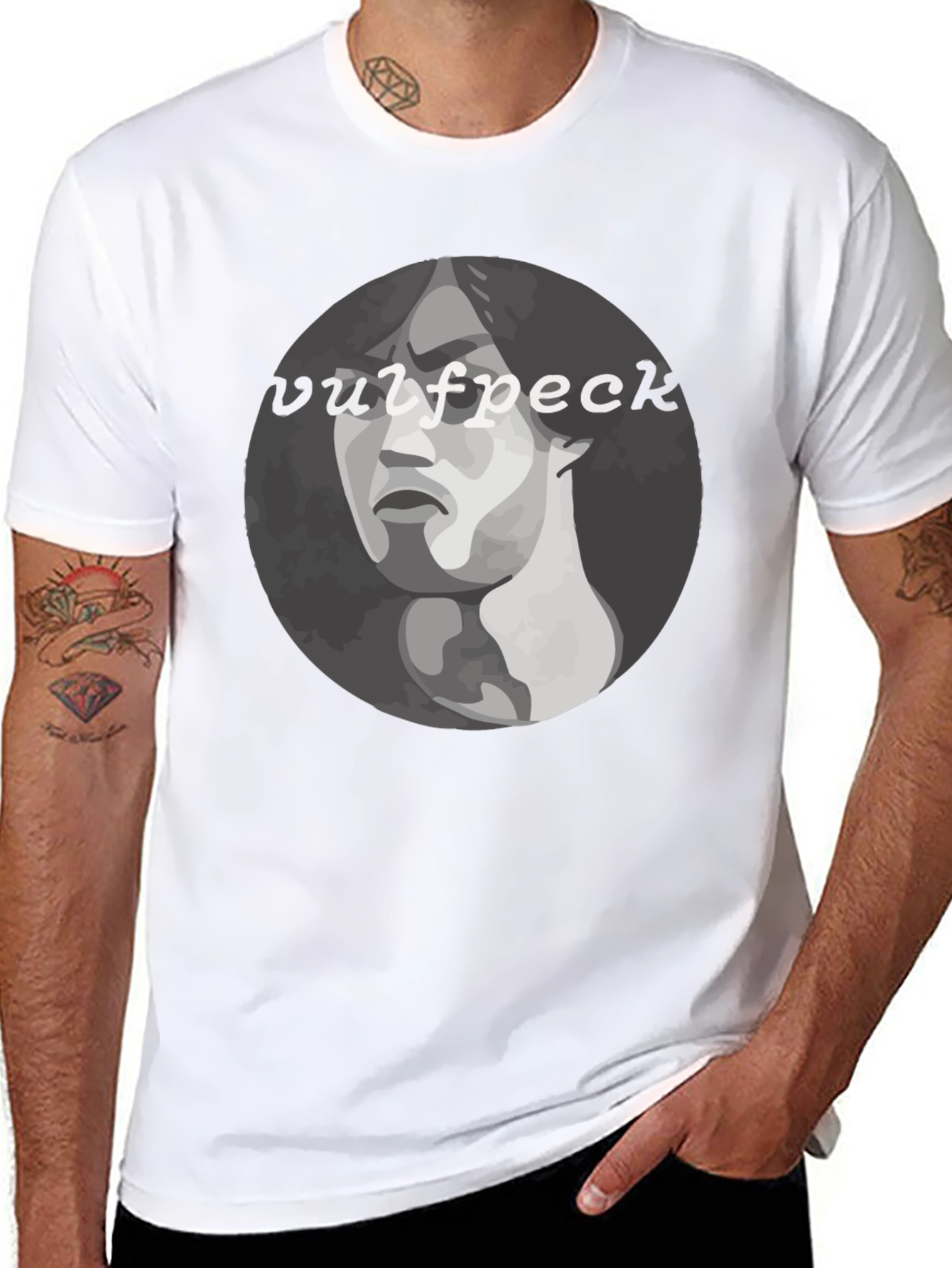 Vulfpeck Portrait Graphic Tee - Stylish Band T-Shirt