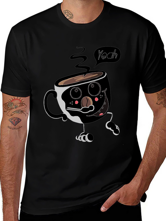 Coffee Character Graphic Tee