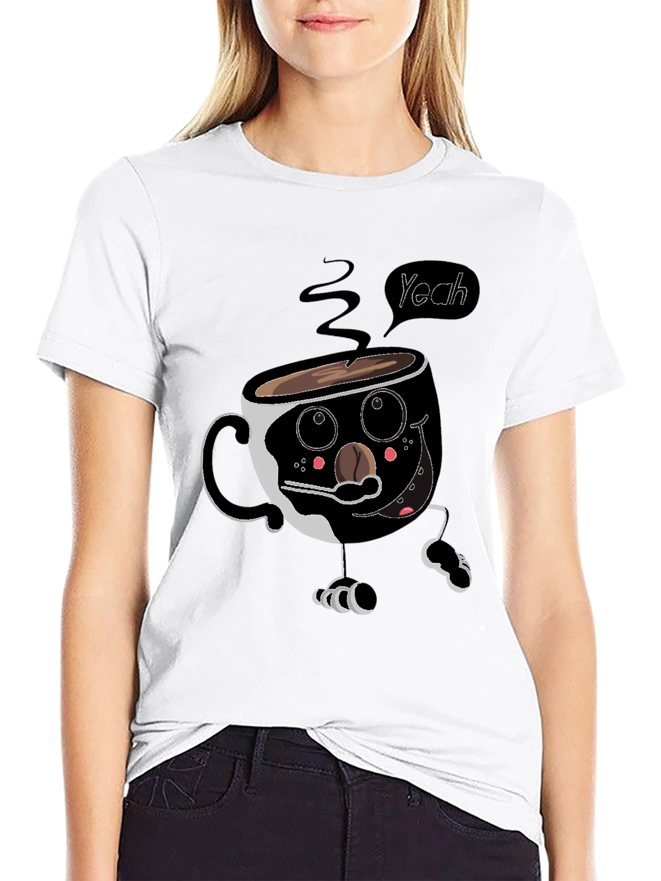 Coffee Character Graphic Tee