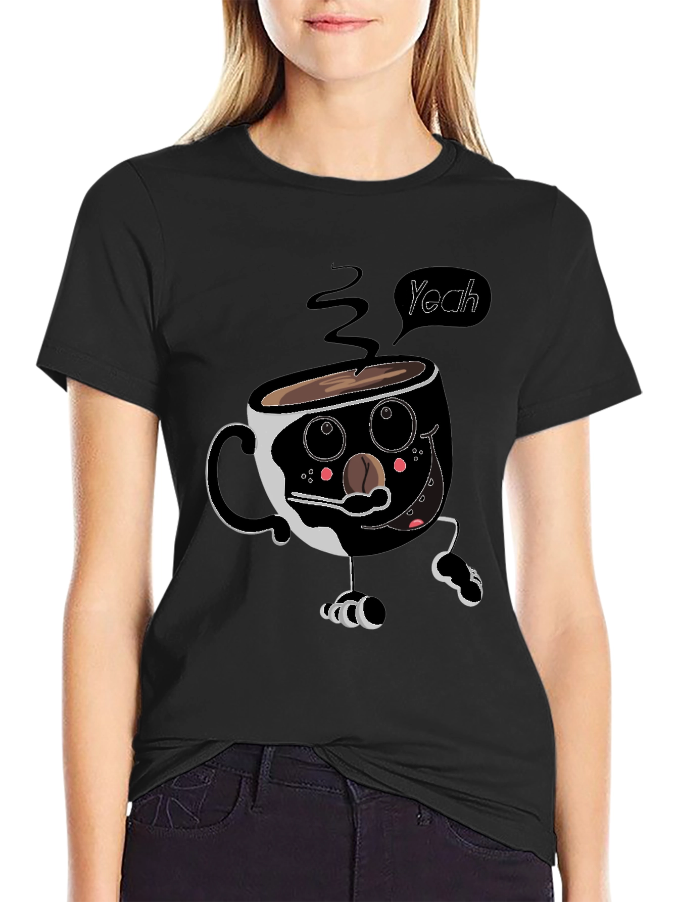 Coffee Character Graphic Tee
