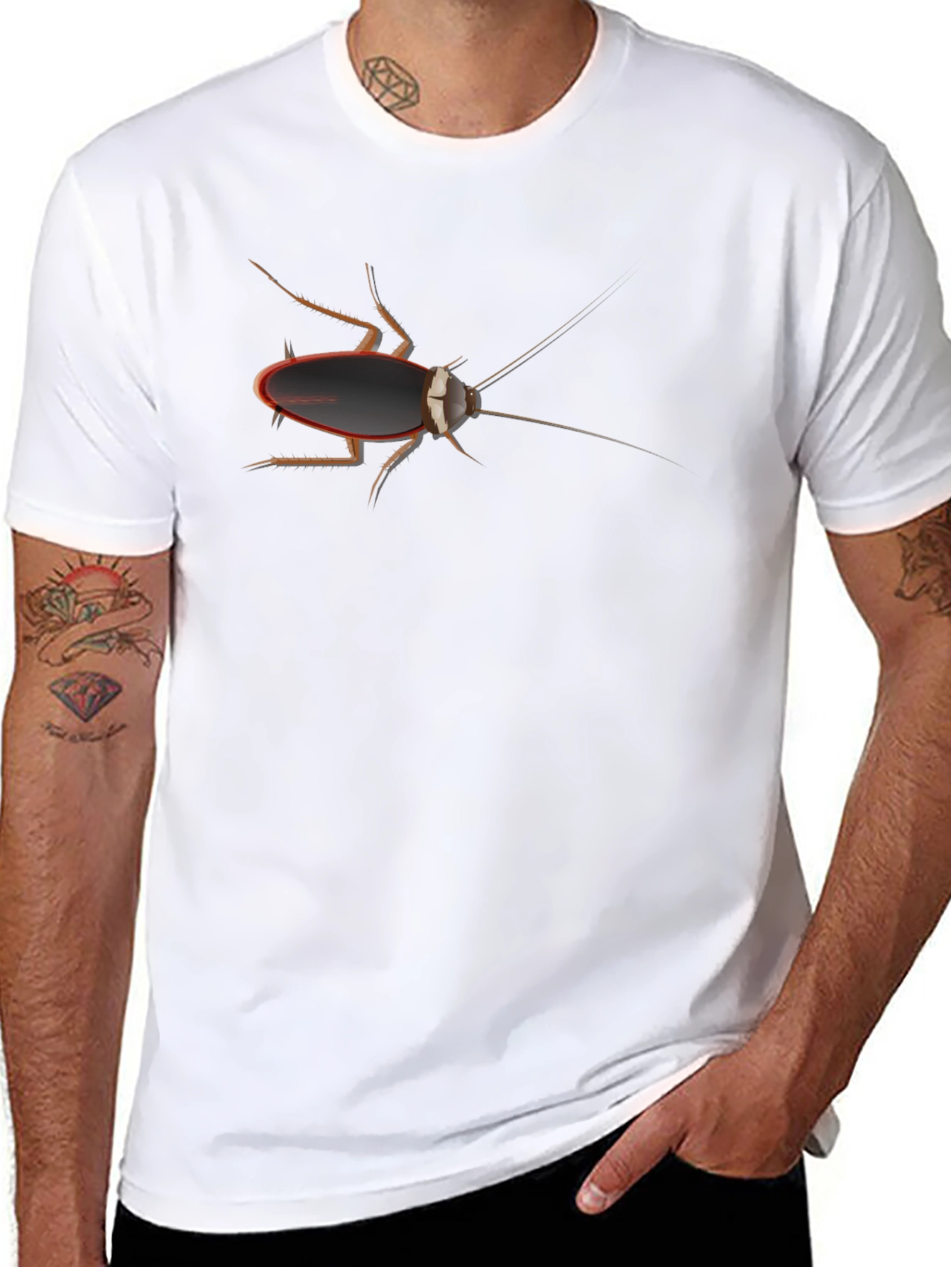 Cockroach T-Shirt - Insect Novelty Tee