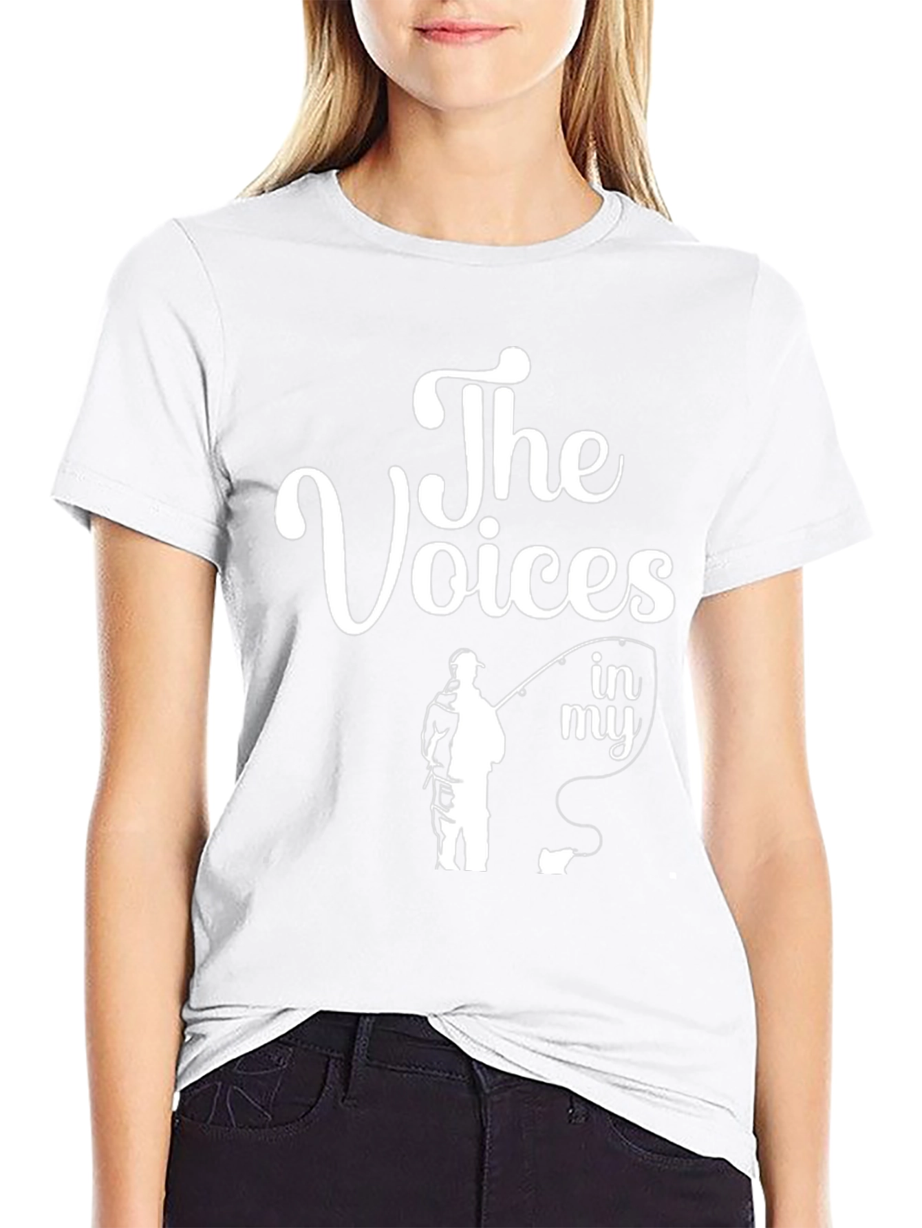 The Voices Fishing T-Shirt - Black