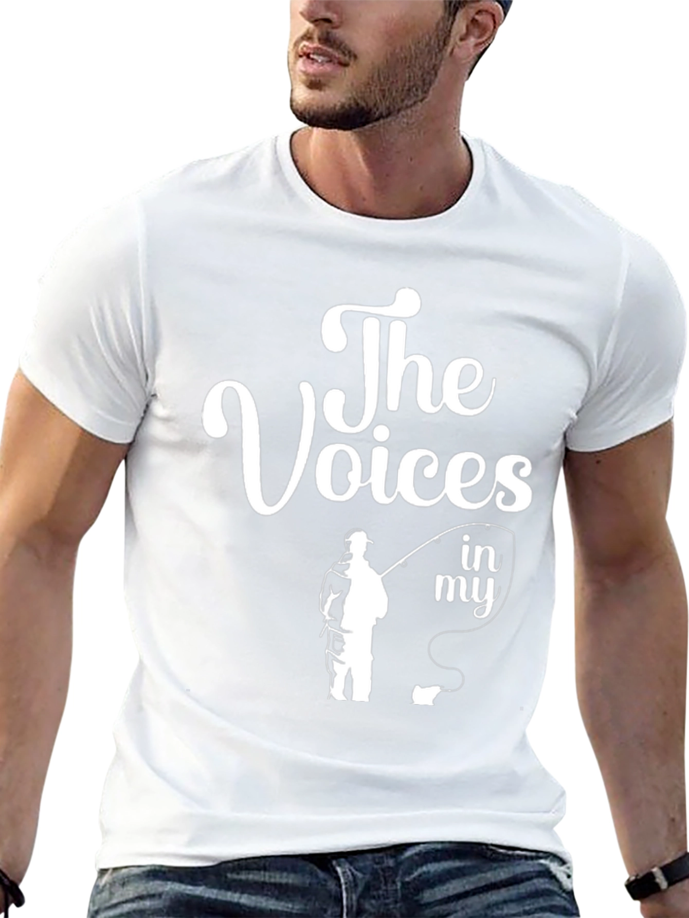 The Voices Fishing T-Shirt - Black