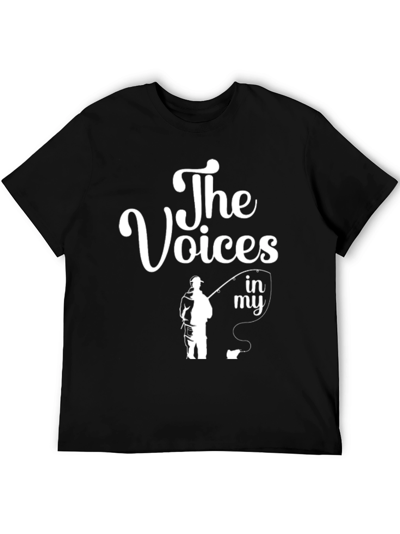 The Voices Fishing T-Shirt - Black