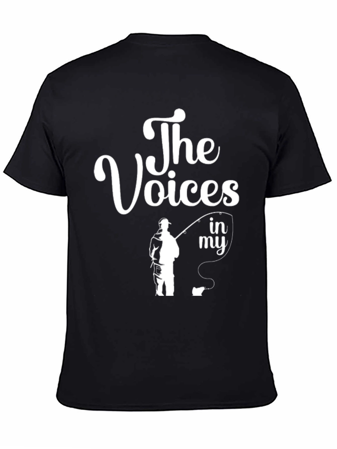 The Voices Fishing T-Shirt - Black