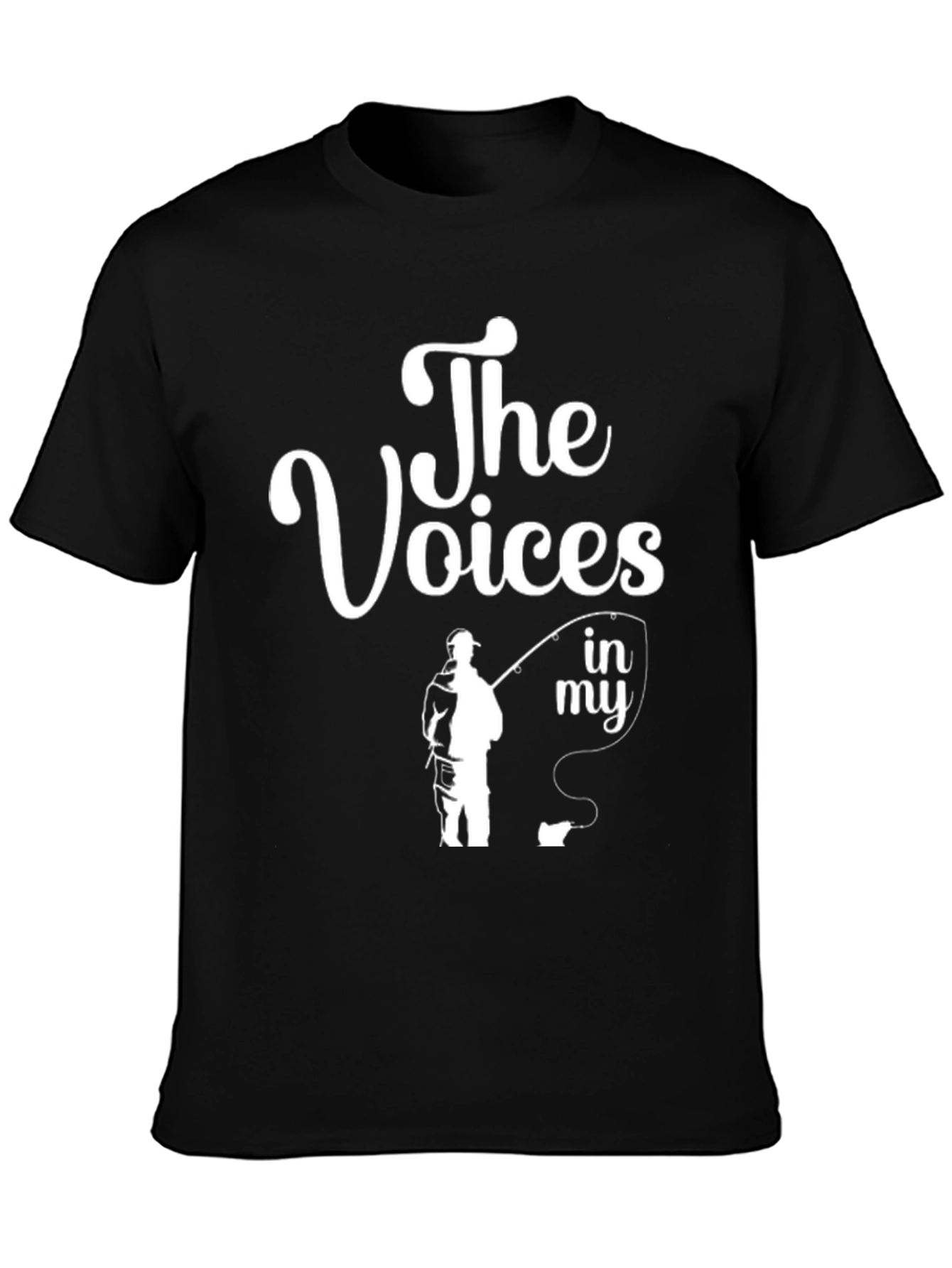 The Voices Fishing T-Shirt - Black