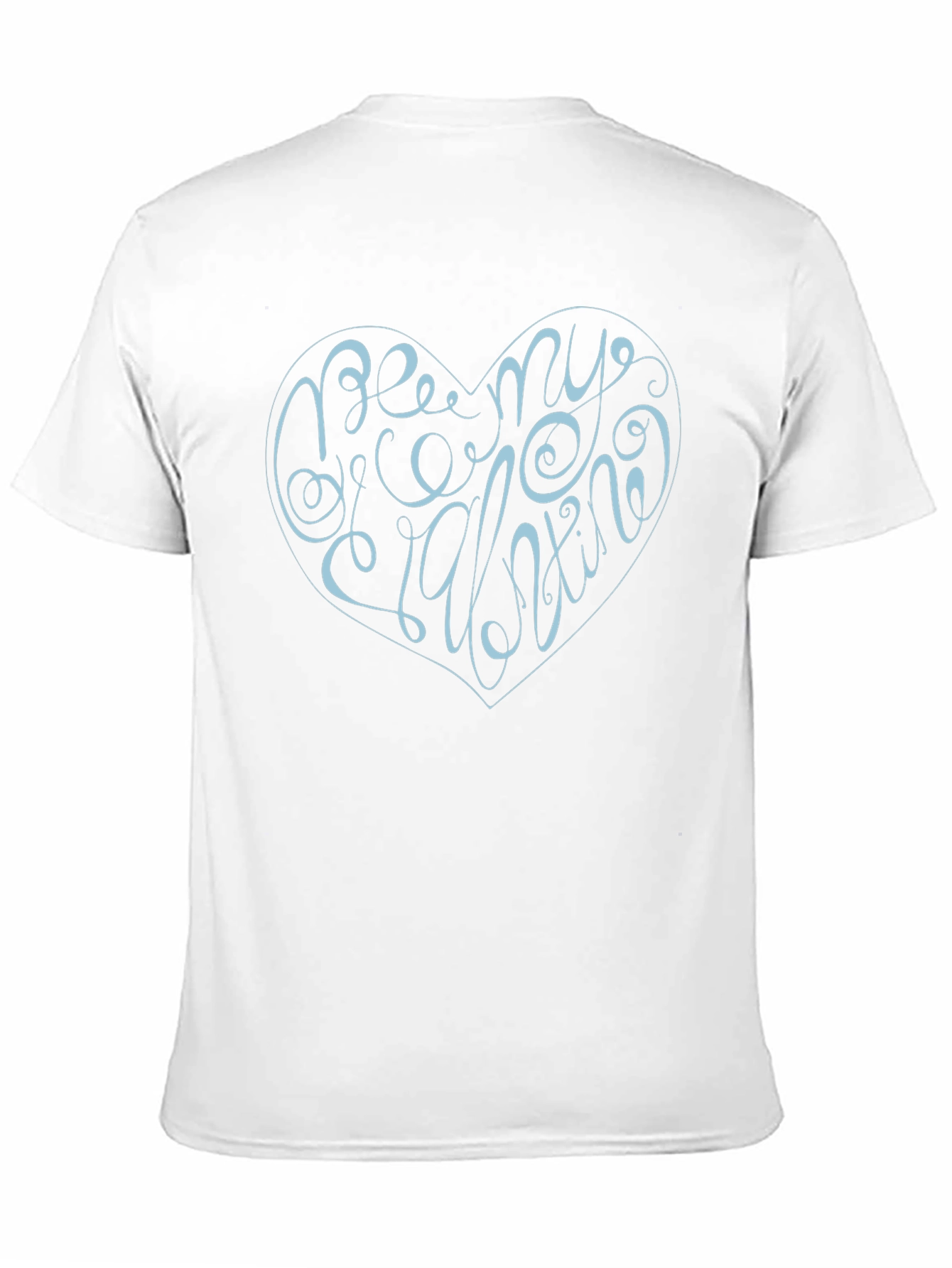 Be My Valentine Graphic T-Shirt - Heart Design