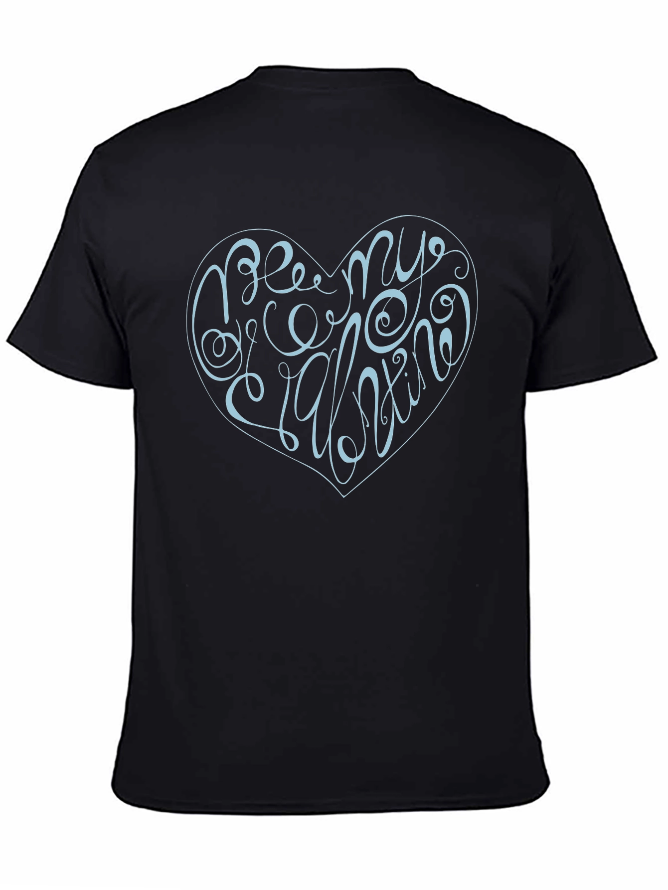 Be My Valentine Graphic T-Shirt - Heart Design