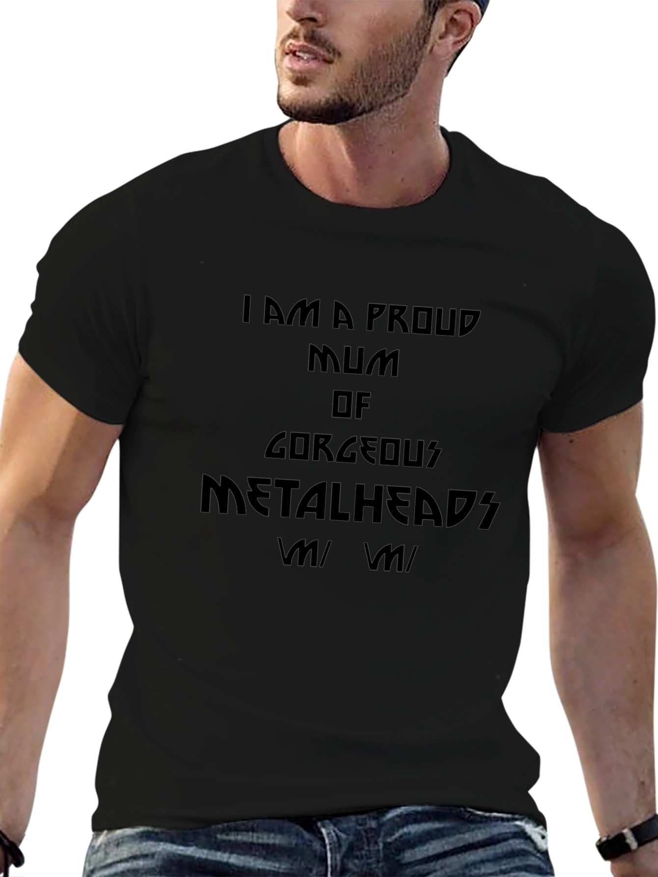 Proud Metalhead Mum T-Shirt