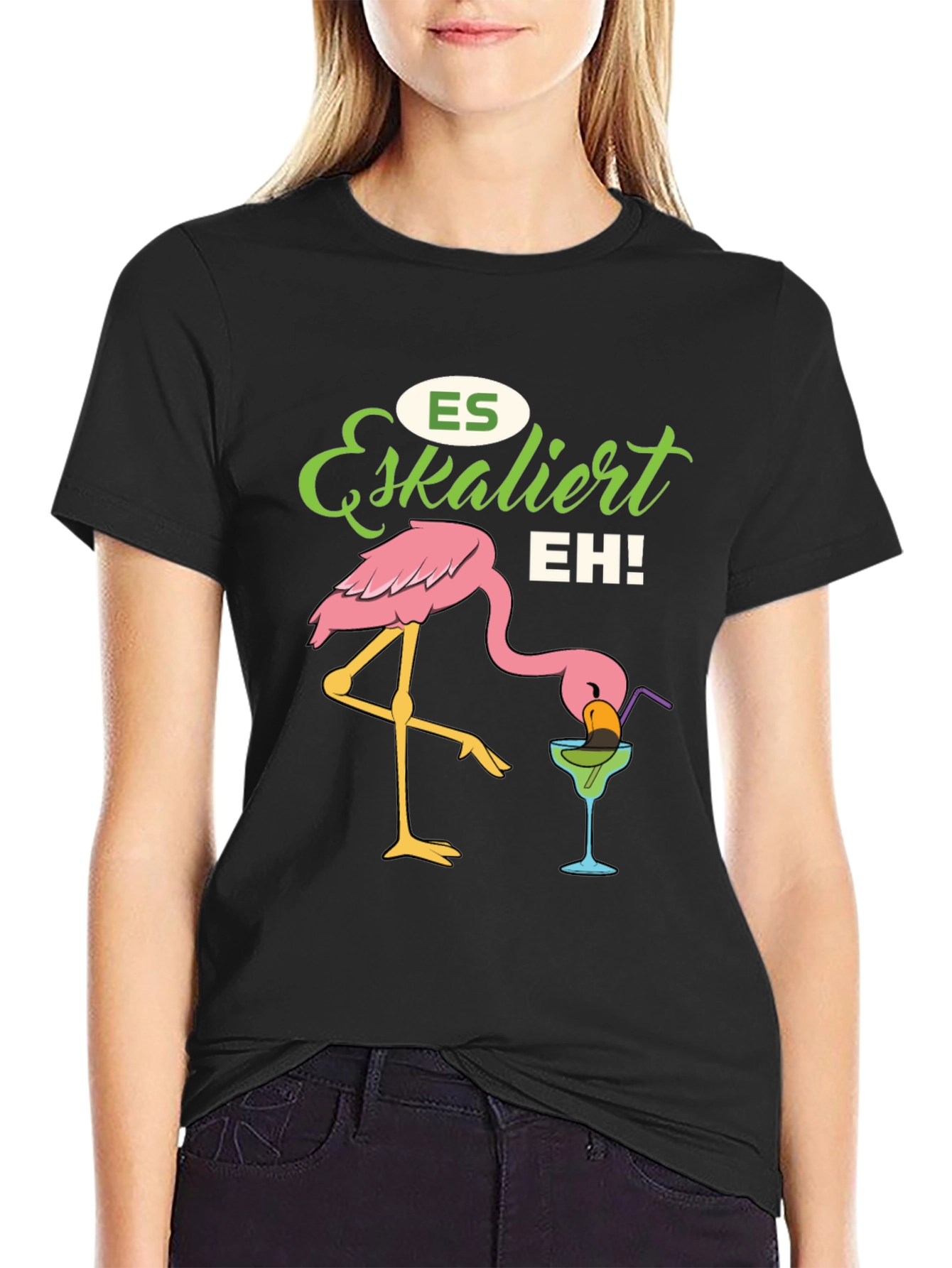 Es Eskaliert EH! Flamingo T-Shirt