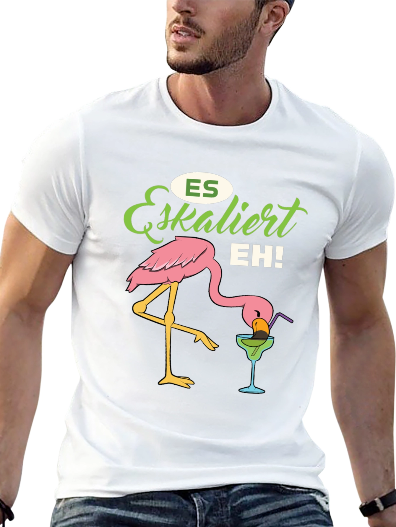 Es Eskaliert EH! Flamingo T-Shirt