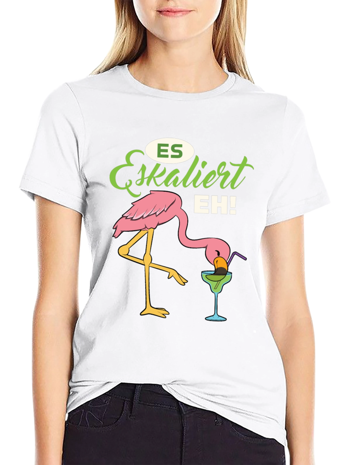 Es Eskaliert EH! Flamingo T-Shirt