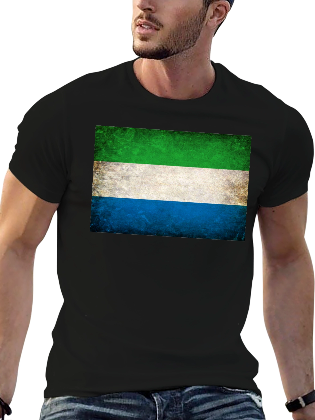 Sierra Leone Flag T-Shirt