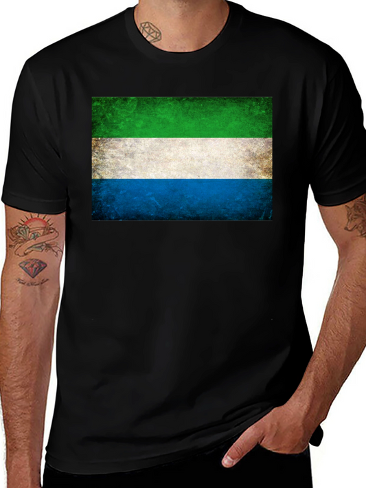 Sierra Leone Flag T-Shirt