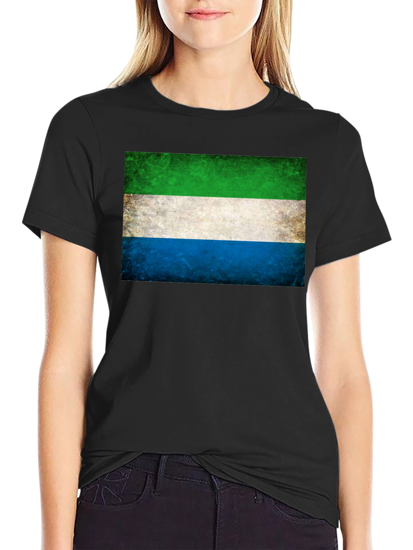 Sierra Leone Flag T-Shirt