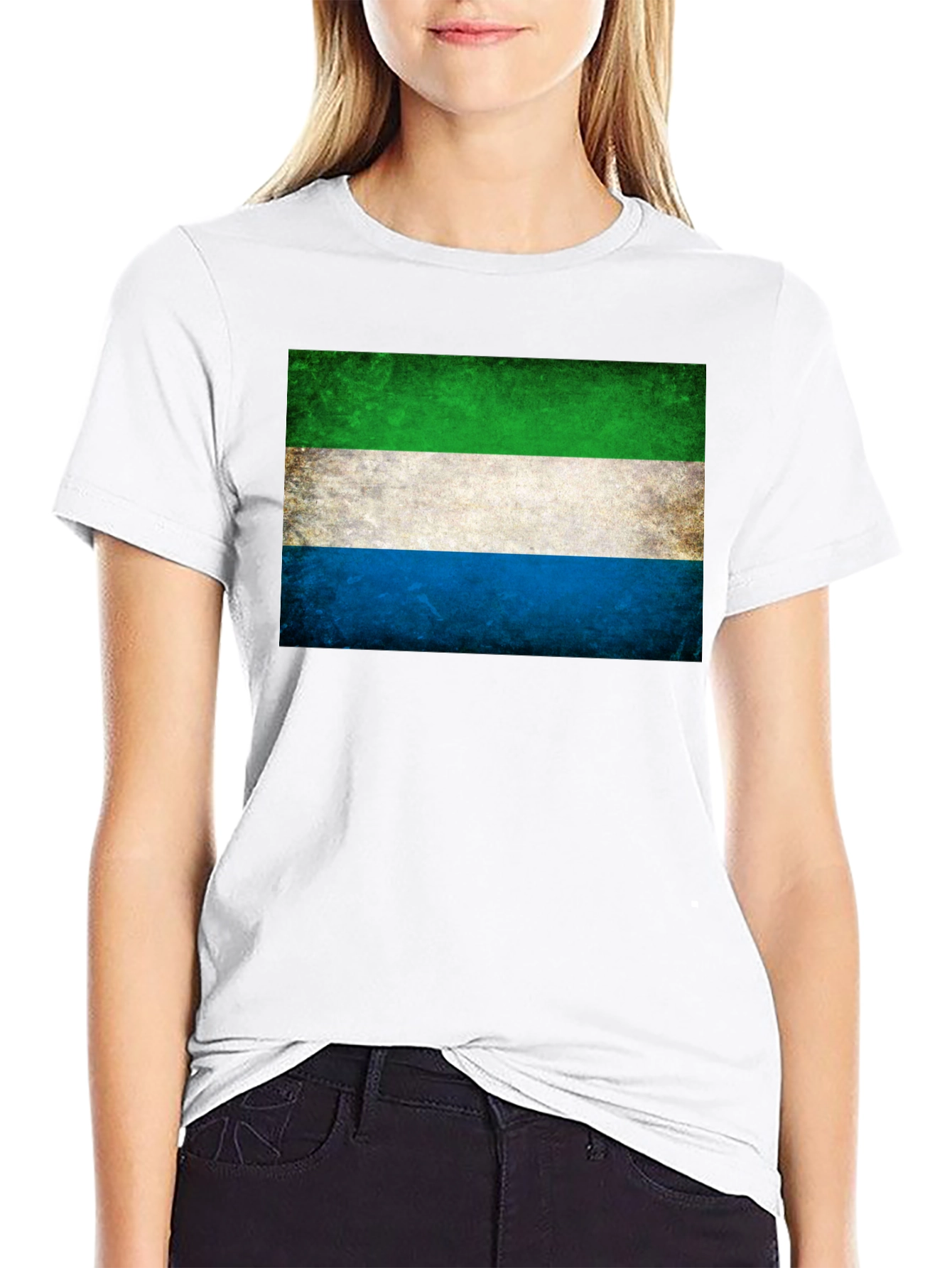 Sierra Leone Flag T-Shirt