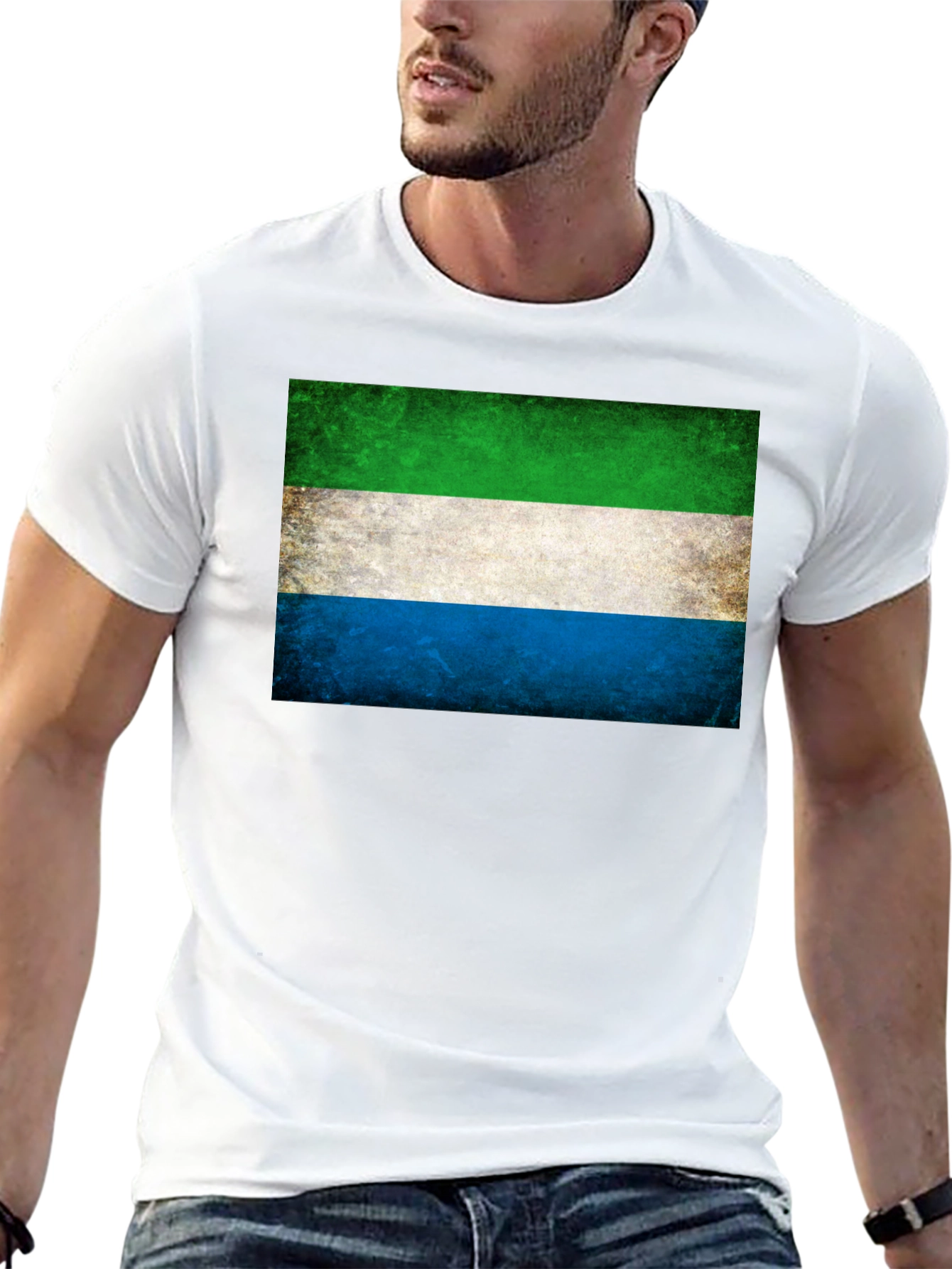 Sierra Leone Flag T-Shirt