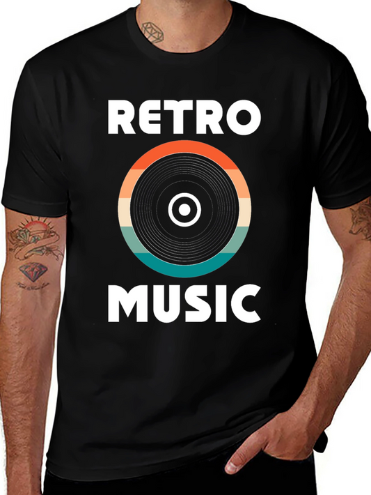 Retro Music Graphic T-Shirt