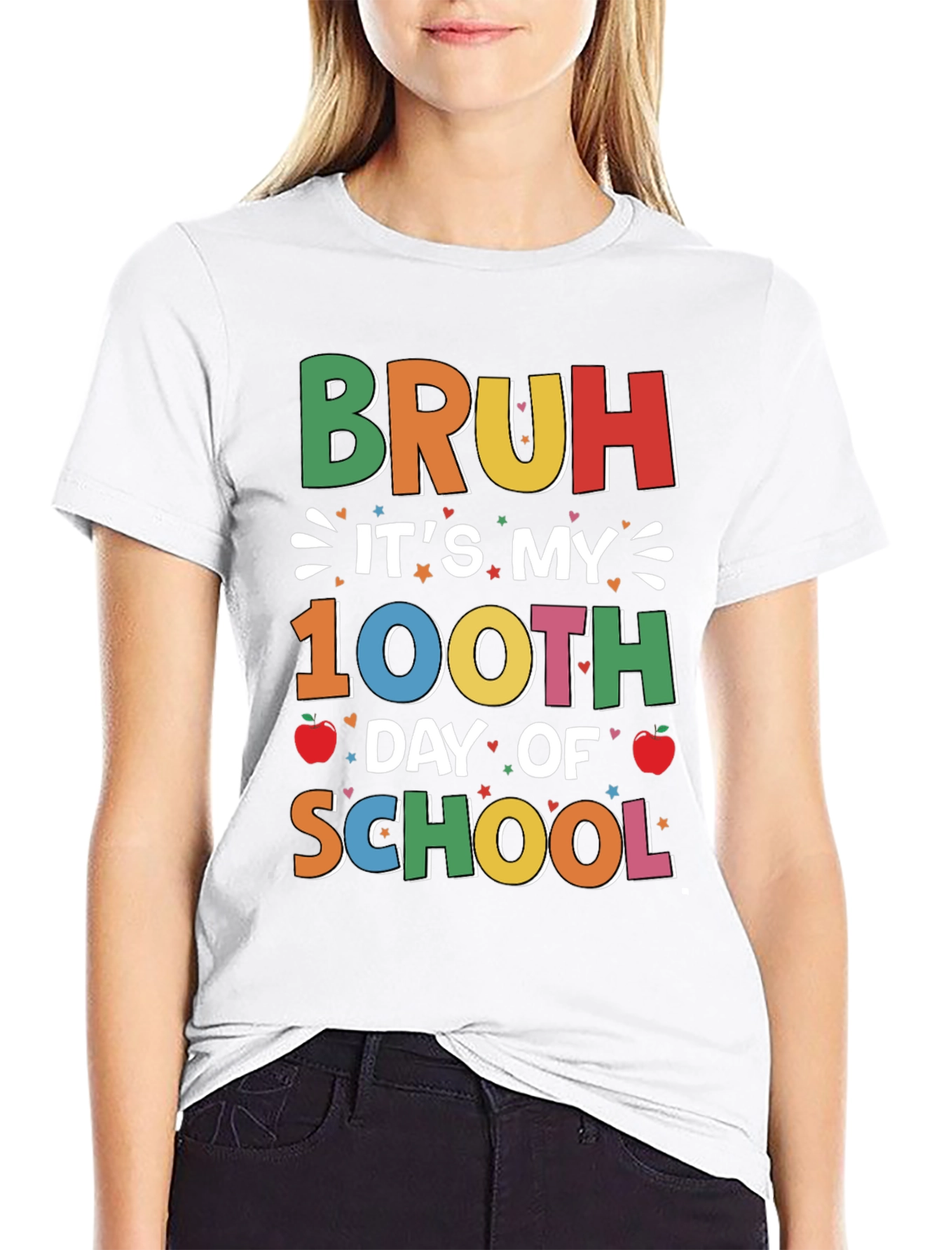 Bruh Its My 100th Day of School T-Shirt