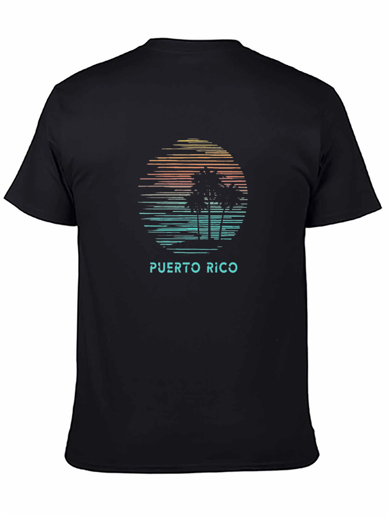 Puerto Rico Sunset Graphic T-Shirt