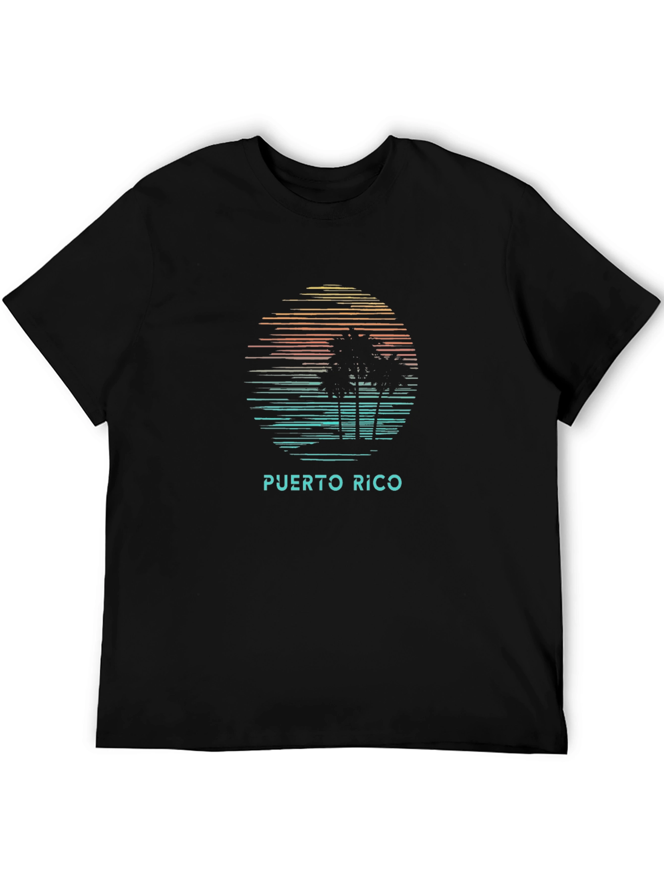 Puerto Rico Sunset Graphic T-Shirt