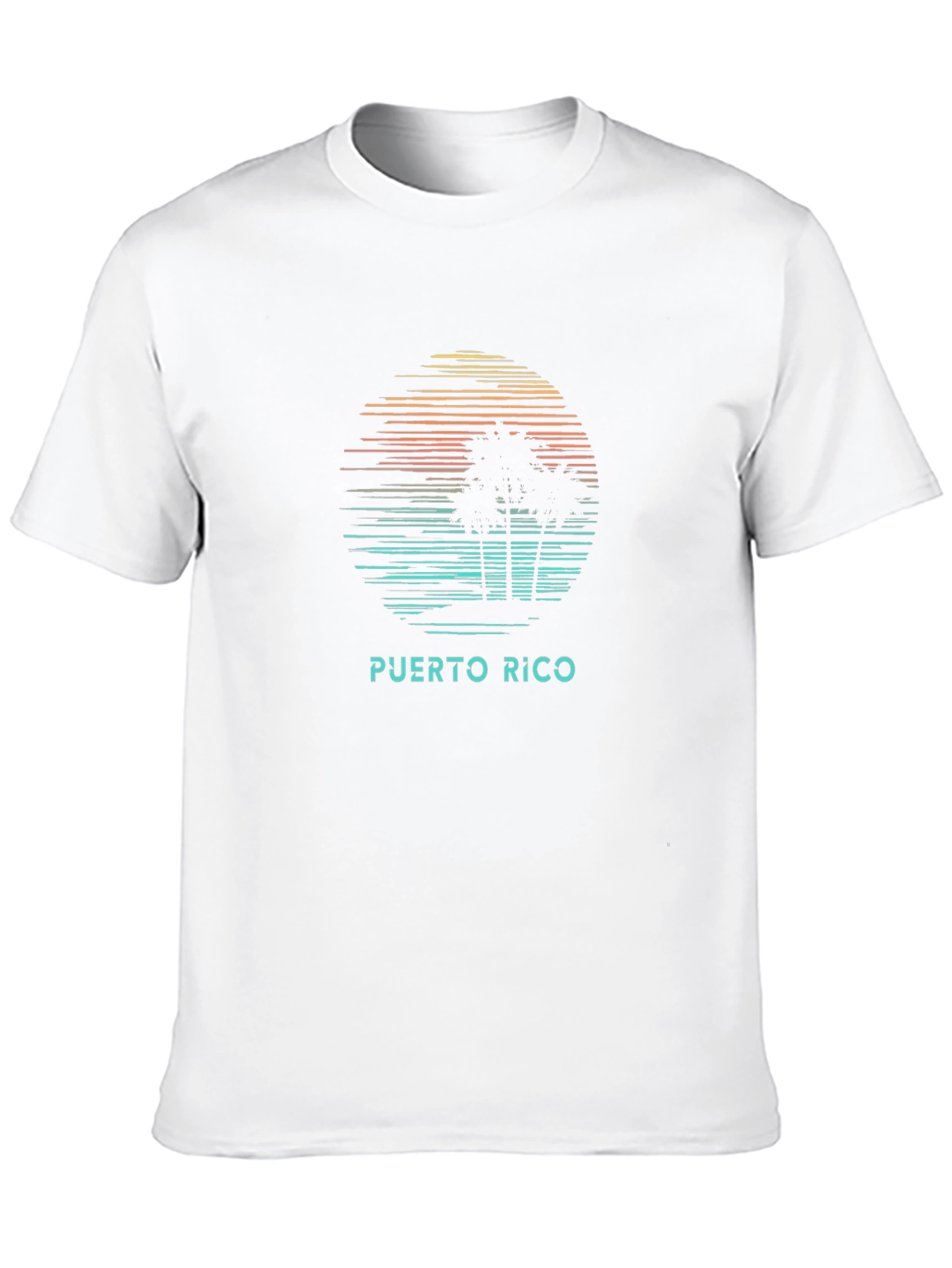 Puerto Rico Sunset Graphic T-Shirt