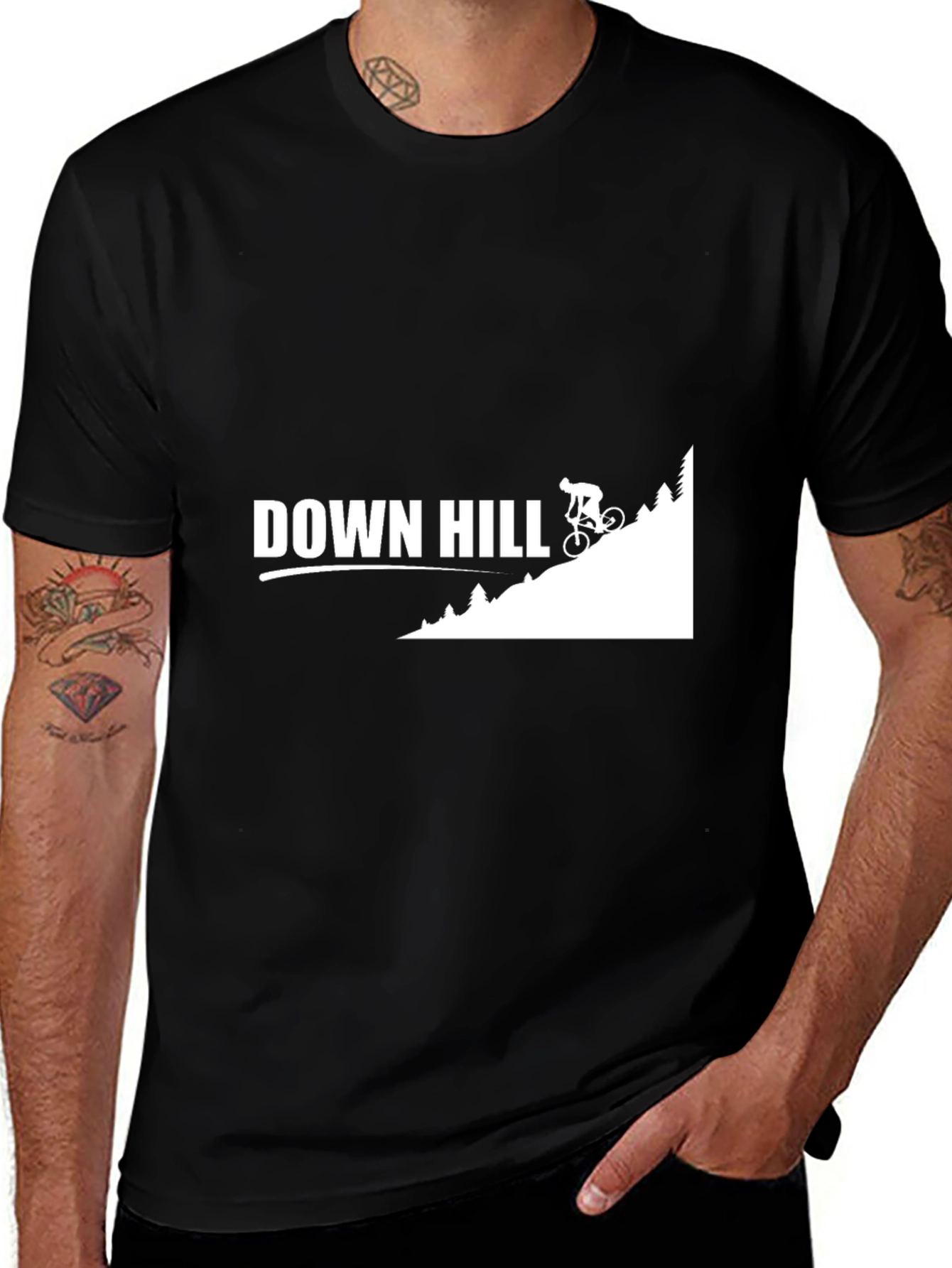Downhill Mountain Biking T-Shirt