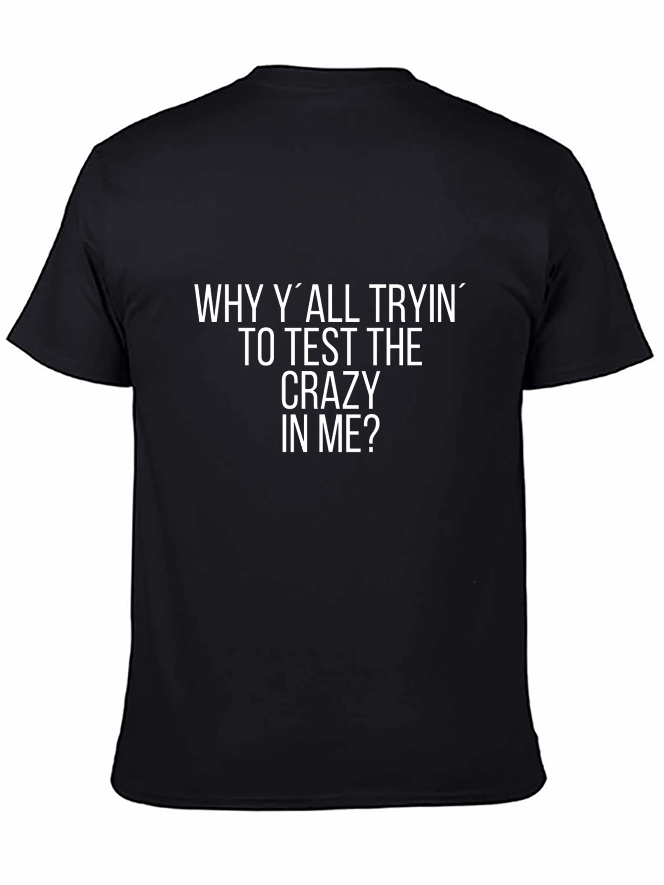 Crazy In Me Graphic Tee - Black T-Shirt
