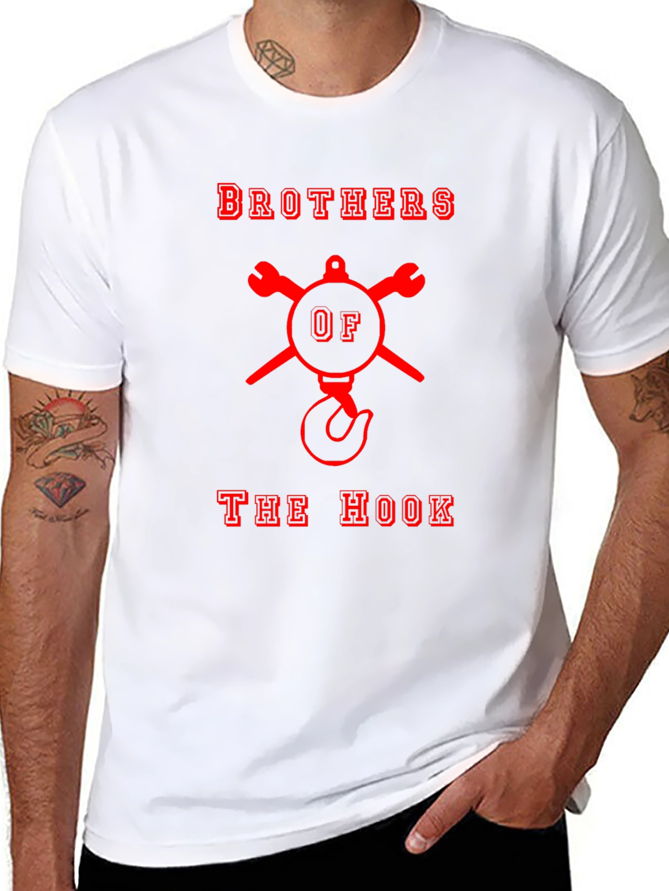 Brothers of the Hook Graphic T-Shirt