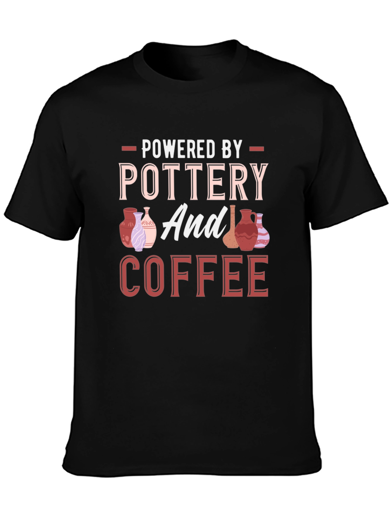 Pottery and Coffee Graphic T-Shirt