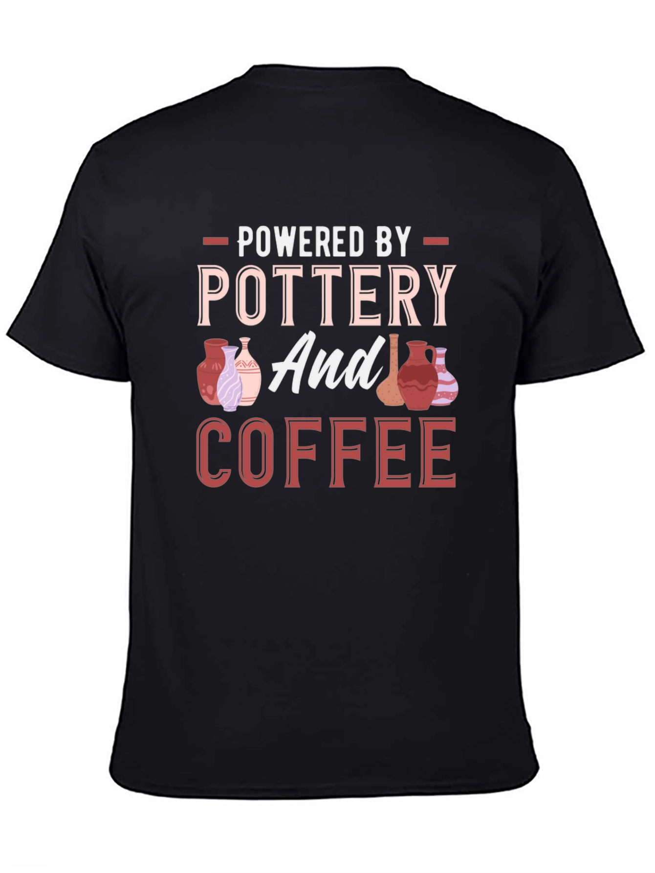 Pottery and Coffee Graphic T-Shirt
