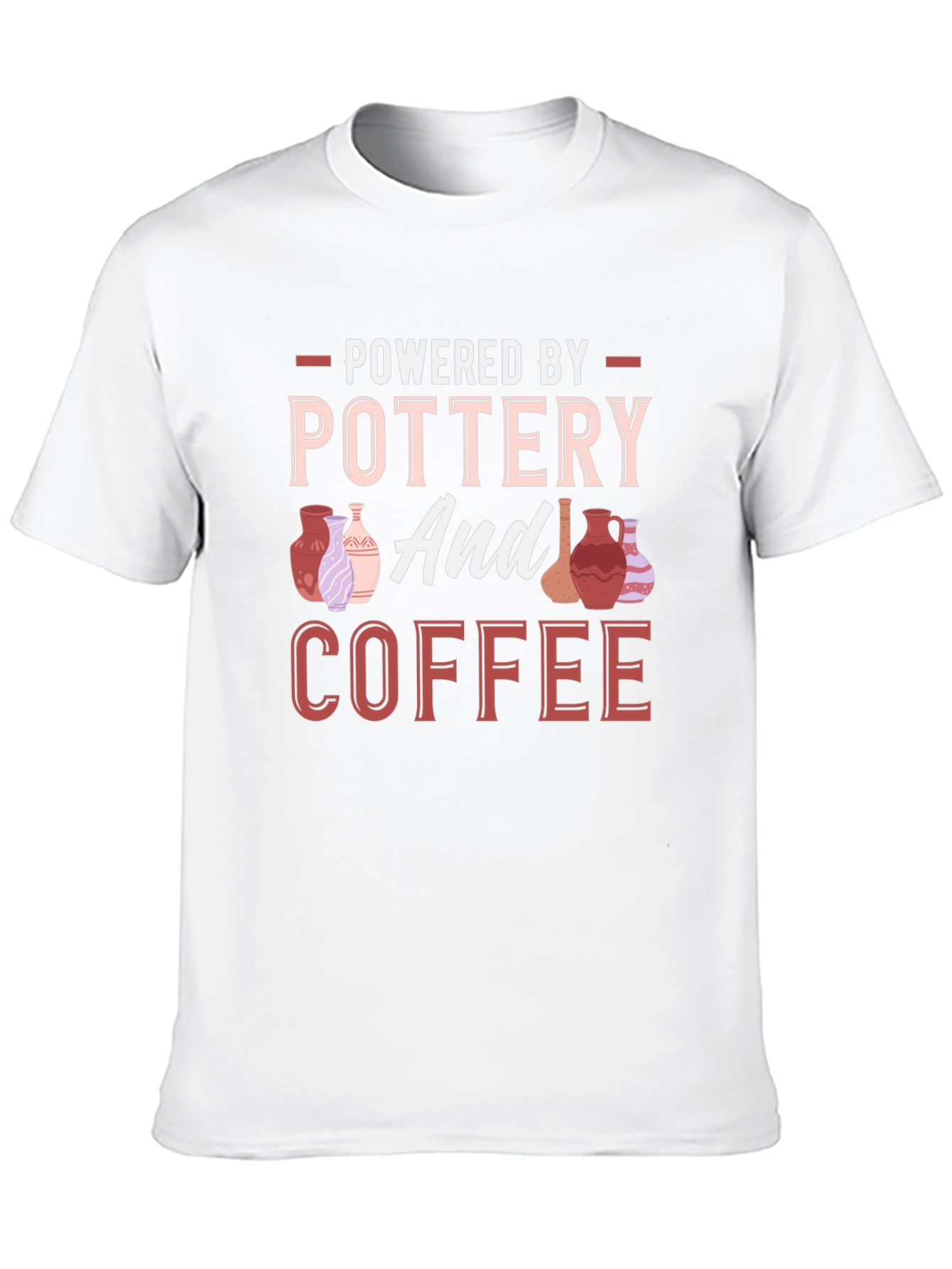 Pottery and Coffee Graphic T-Shirt