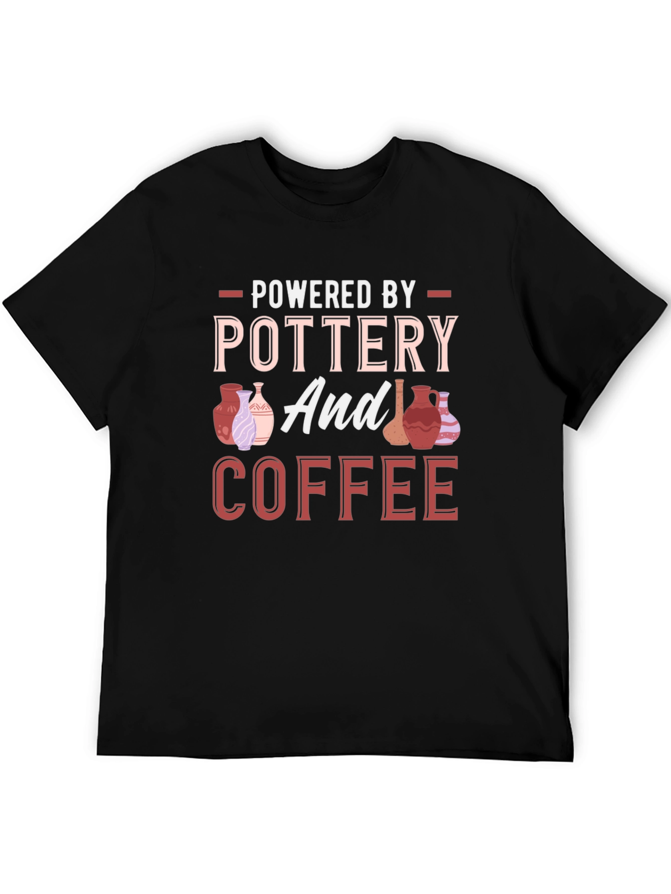 Pottery and Coffee Graphic T-Shirt