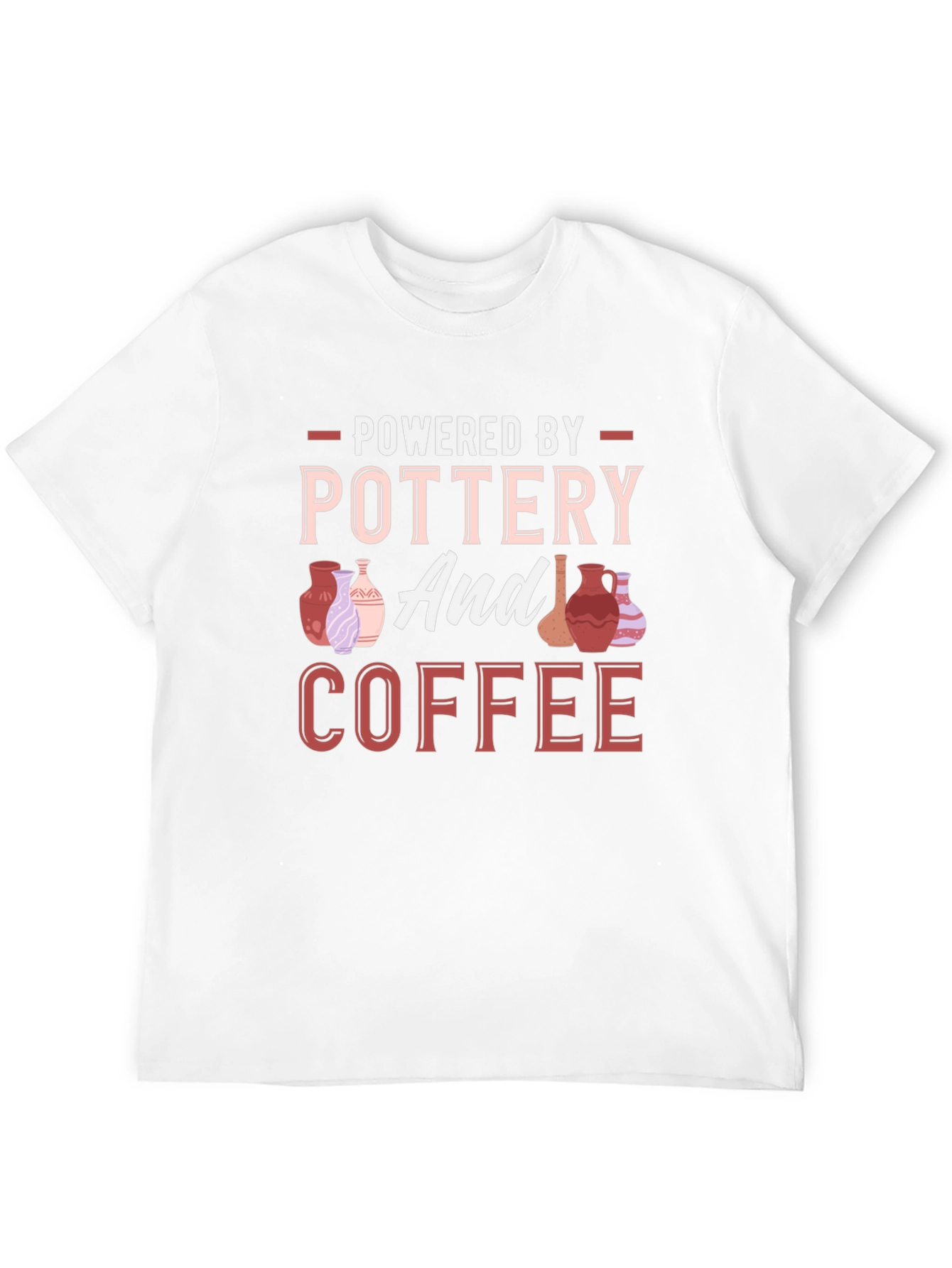 Pottery and Coffee Graphic T-Shirt