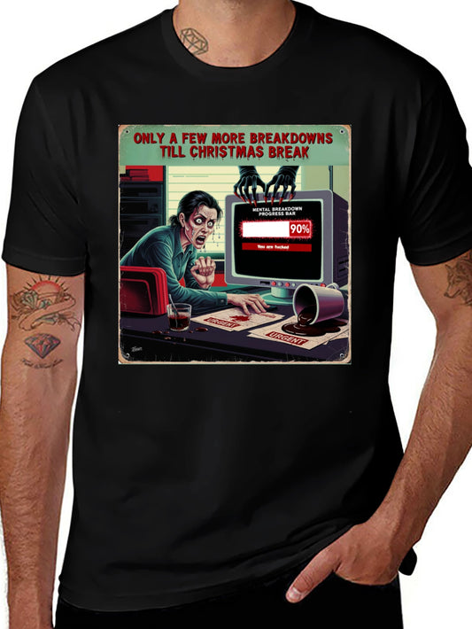 Christmas Breakdown T-Shirt Funny Holiday Tee