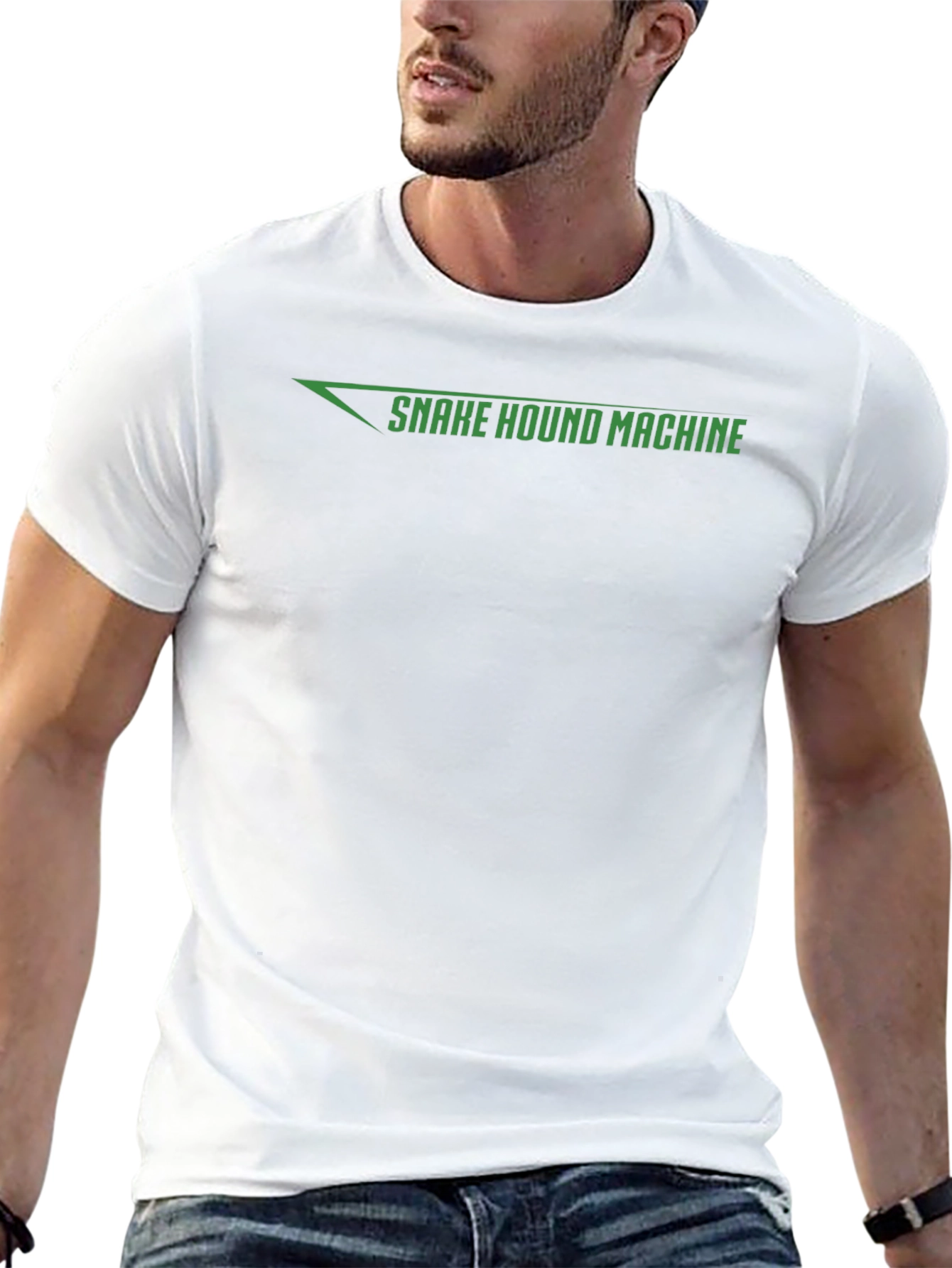 Snake Hound Machine Graphic T-Shirt