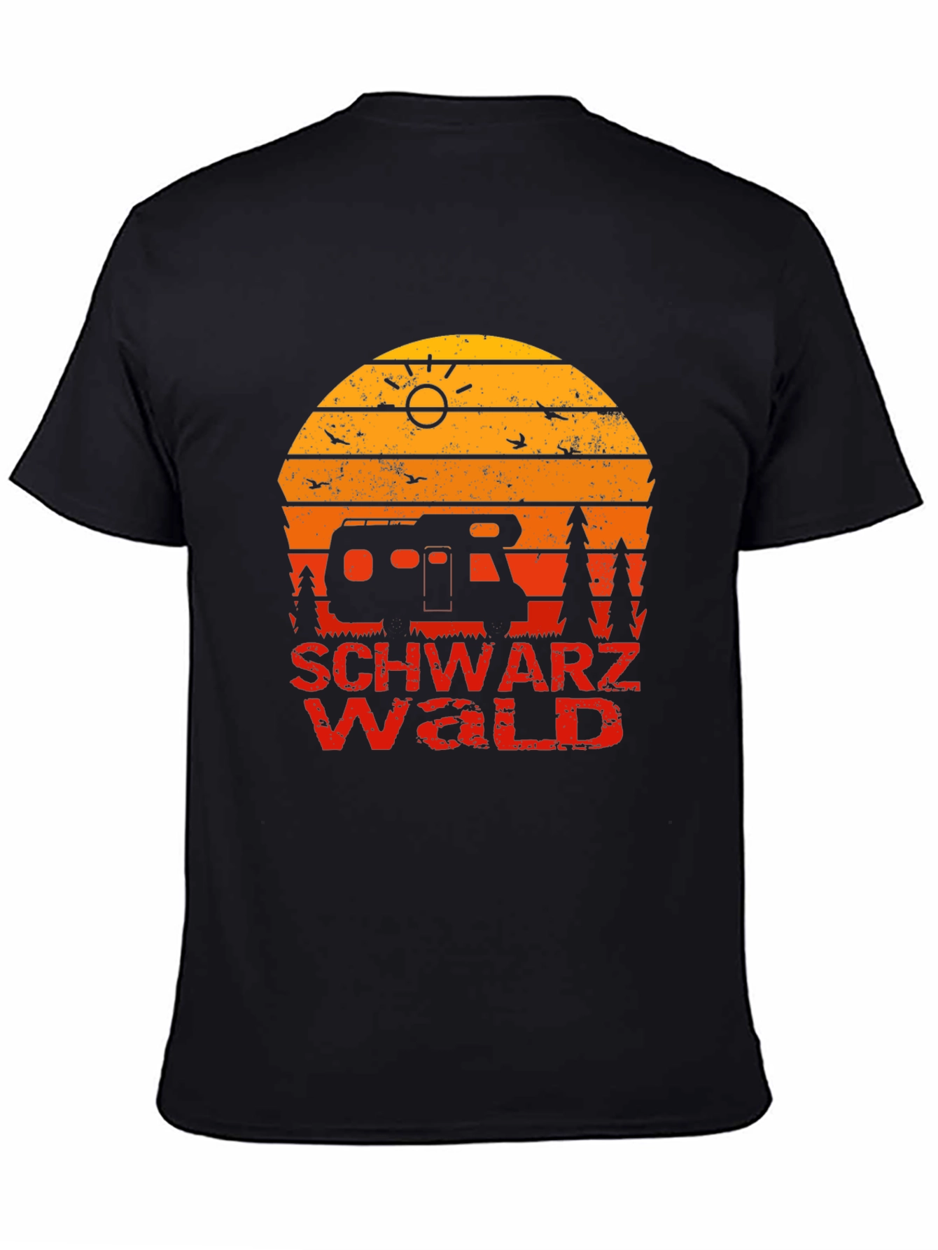 Schwarzwald Sunset Camping Graphic Tee
