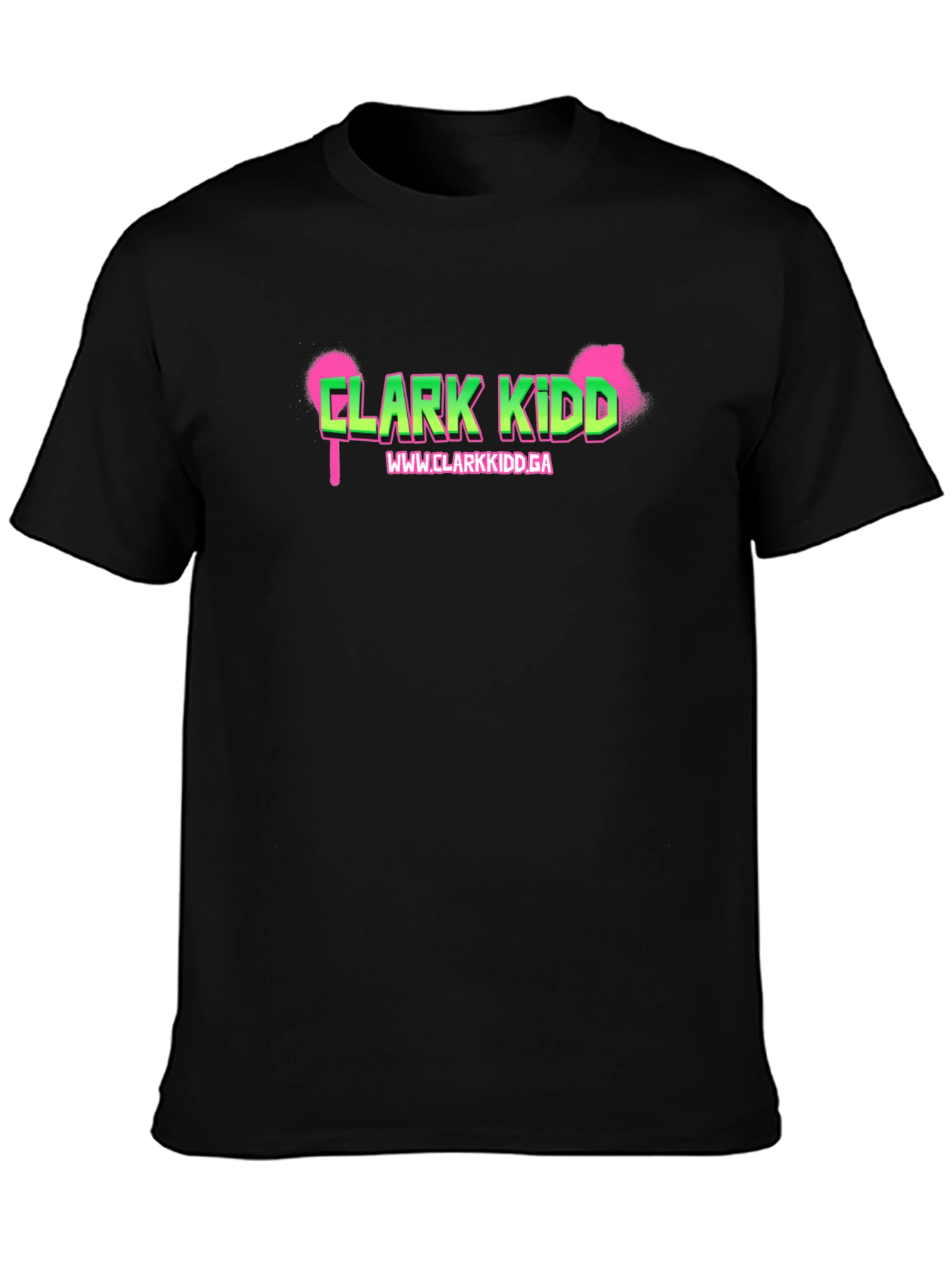 Clark Kidd Black Graphic T-Shirt