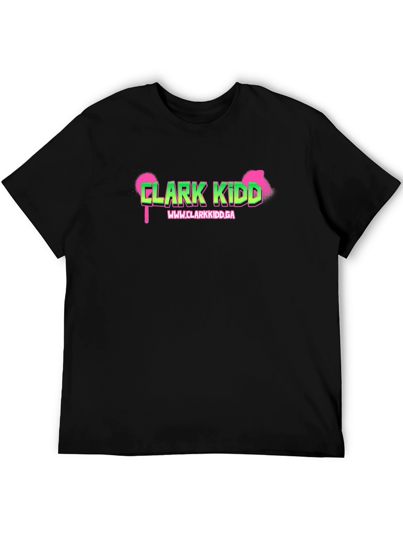 Clark Kidd Black Graphic T-Shirt