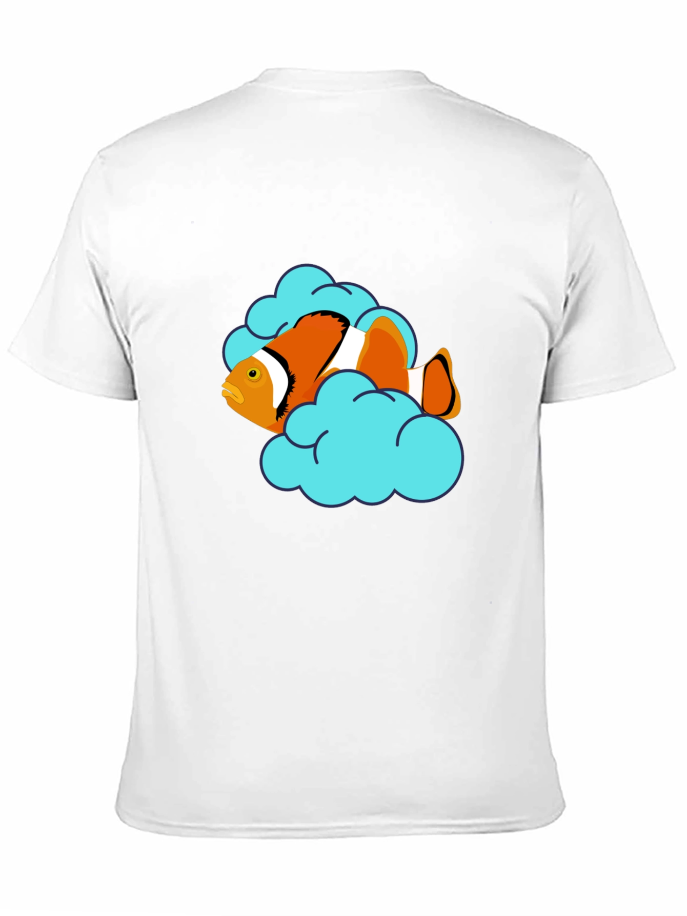 Clownfish Cloud T-Shirt - Unique Graphic Tee