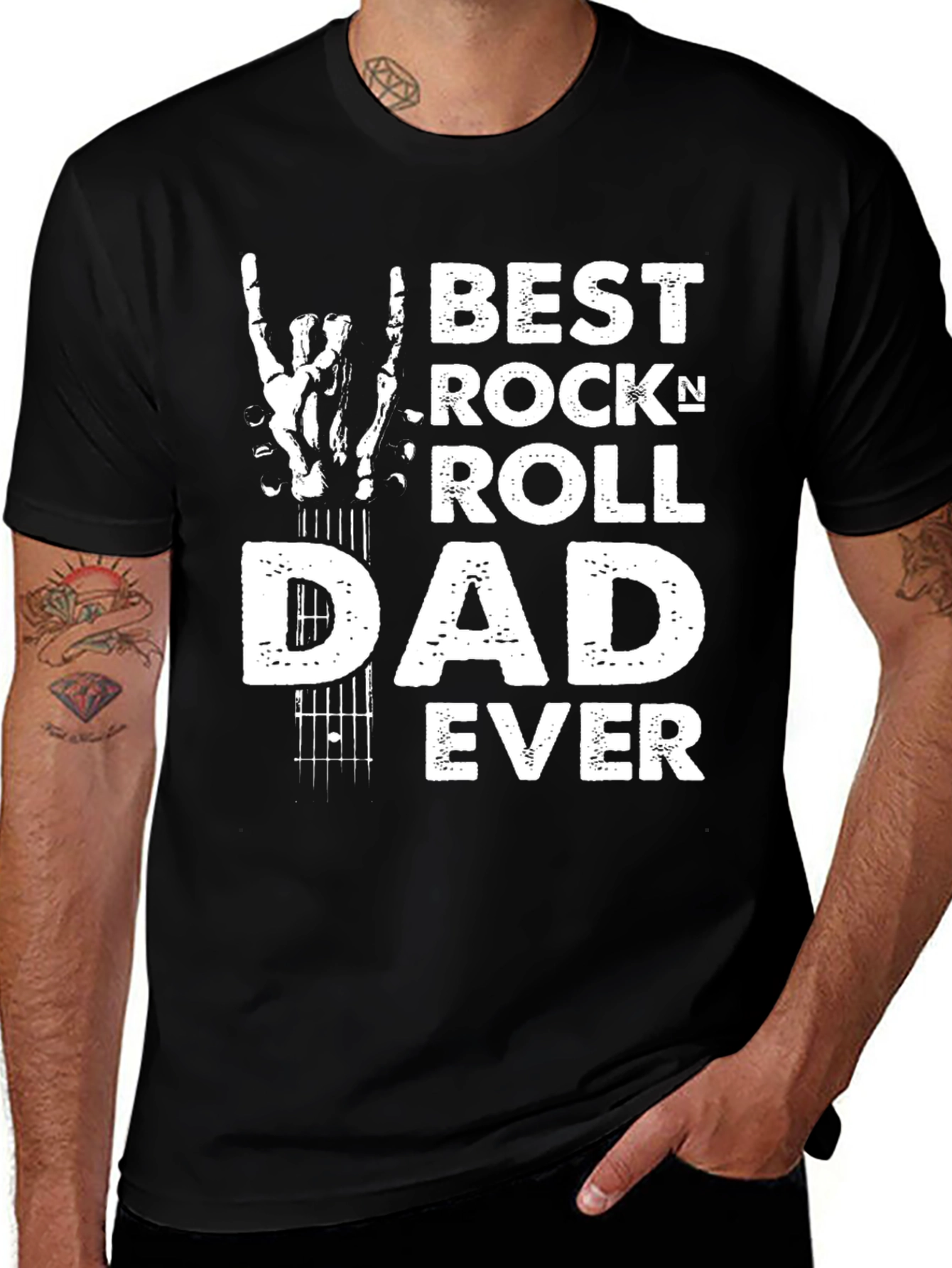 Best Rock n Roll Dad Ever T-Shirt