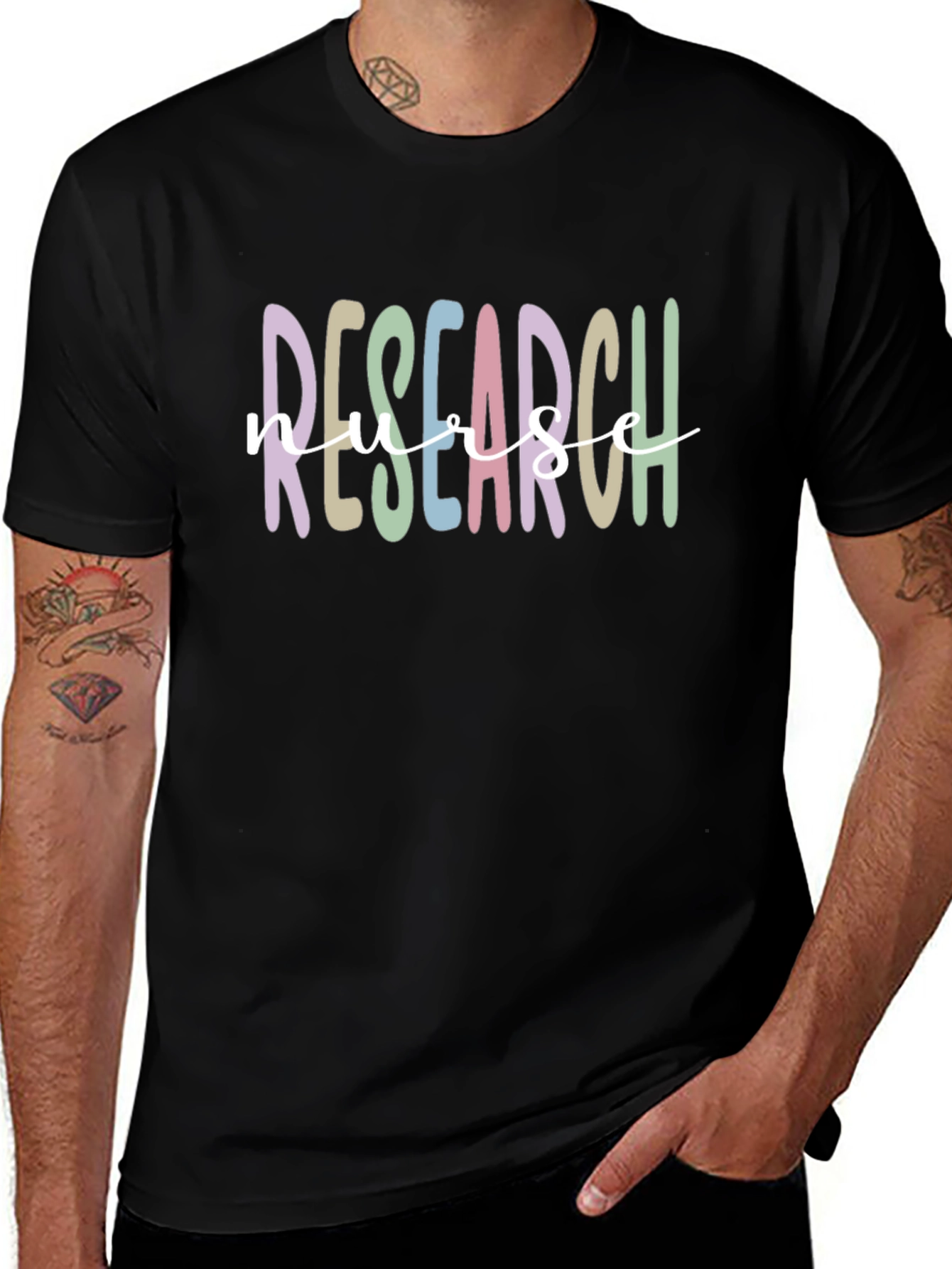 Research Nurse Graphic Tee - Unisex Casual Shirt