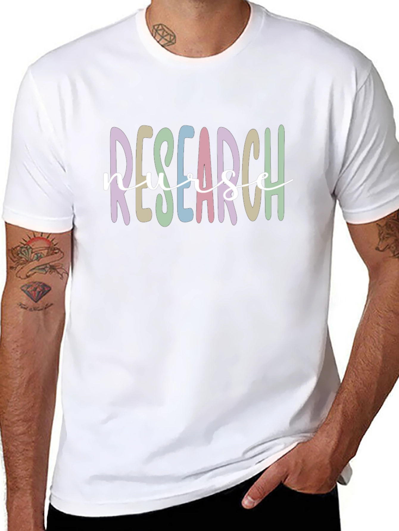 Research Nurse Graphic Tee - Unisex Casual Shirt