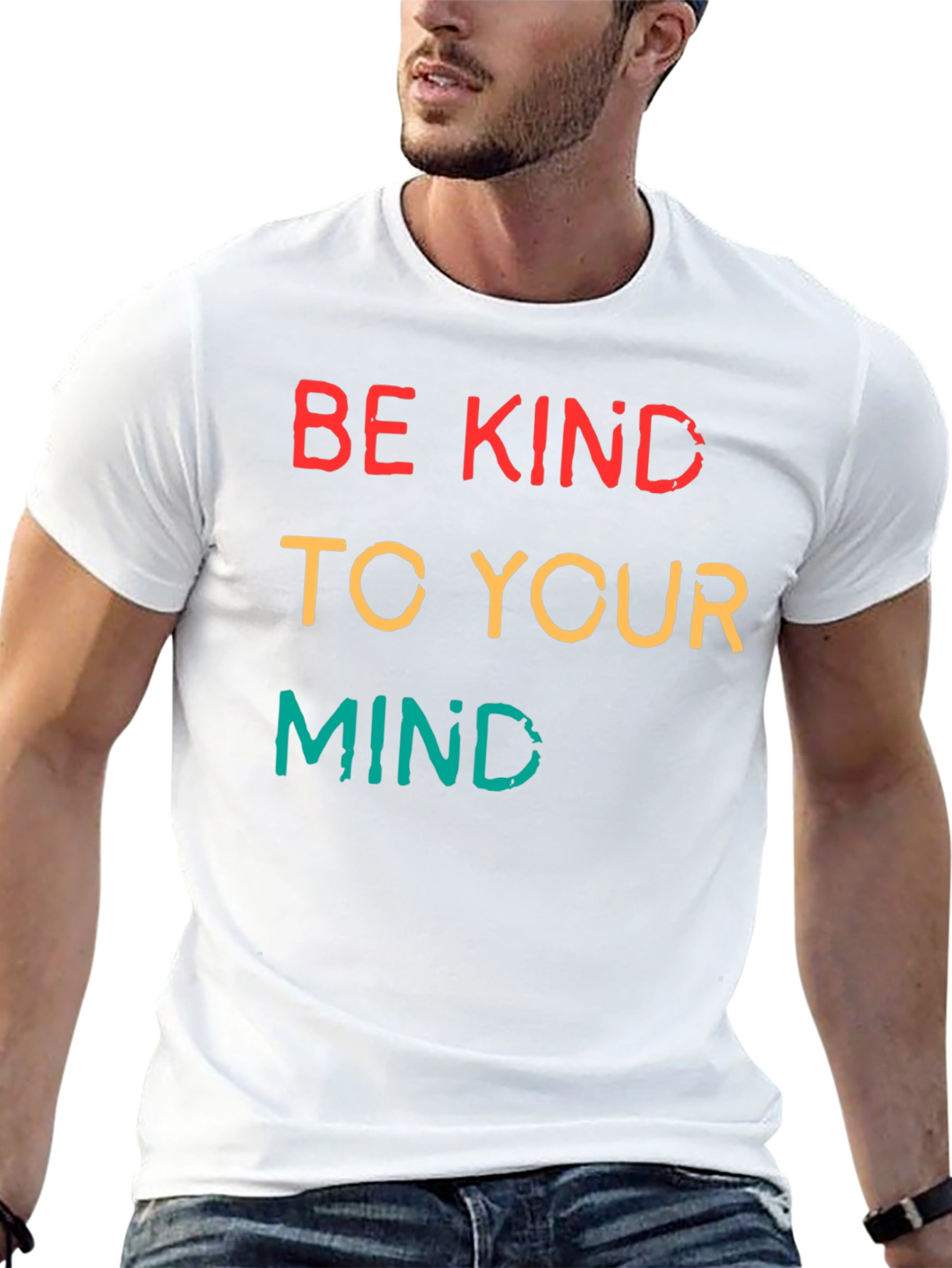 Be Kind to Your Mind Graphic Tee - Black