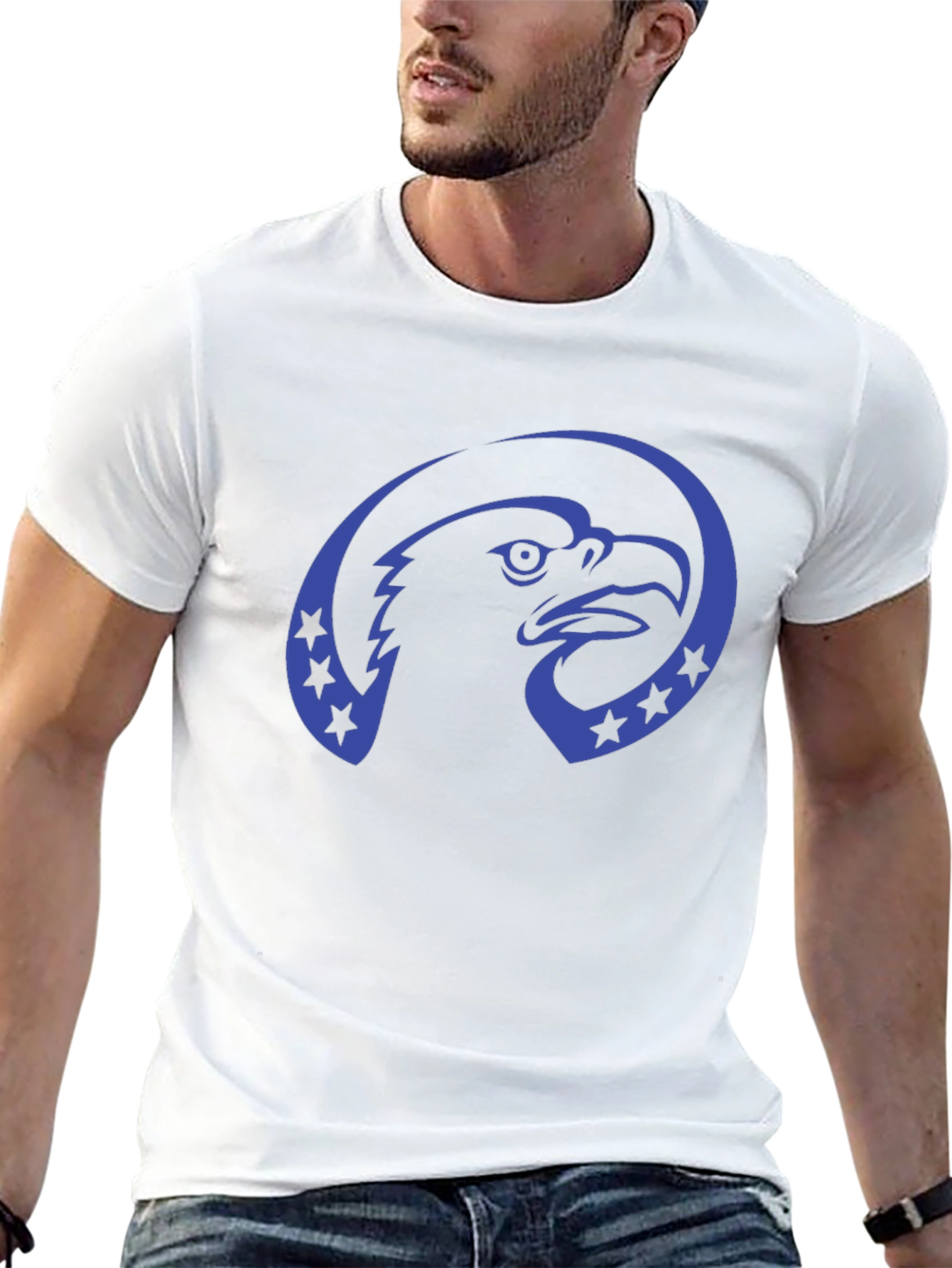 Bold Eagle Graphic Tee - Patriot Style