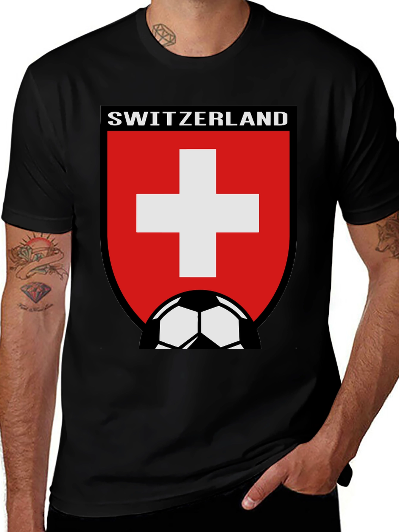 Switzerland Soccer Fan T-Shirt