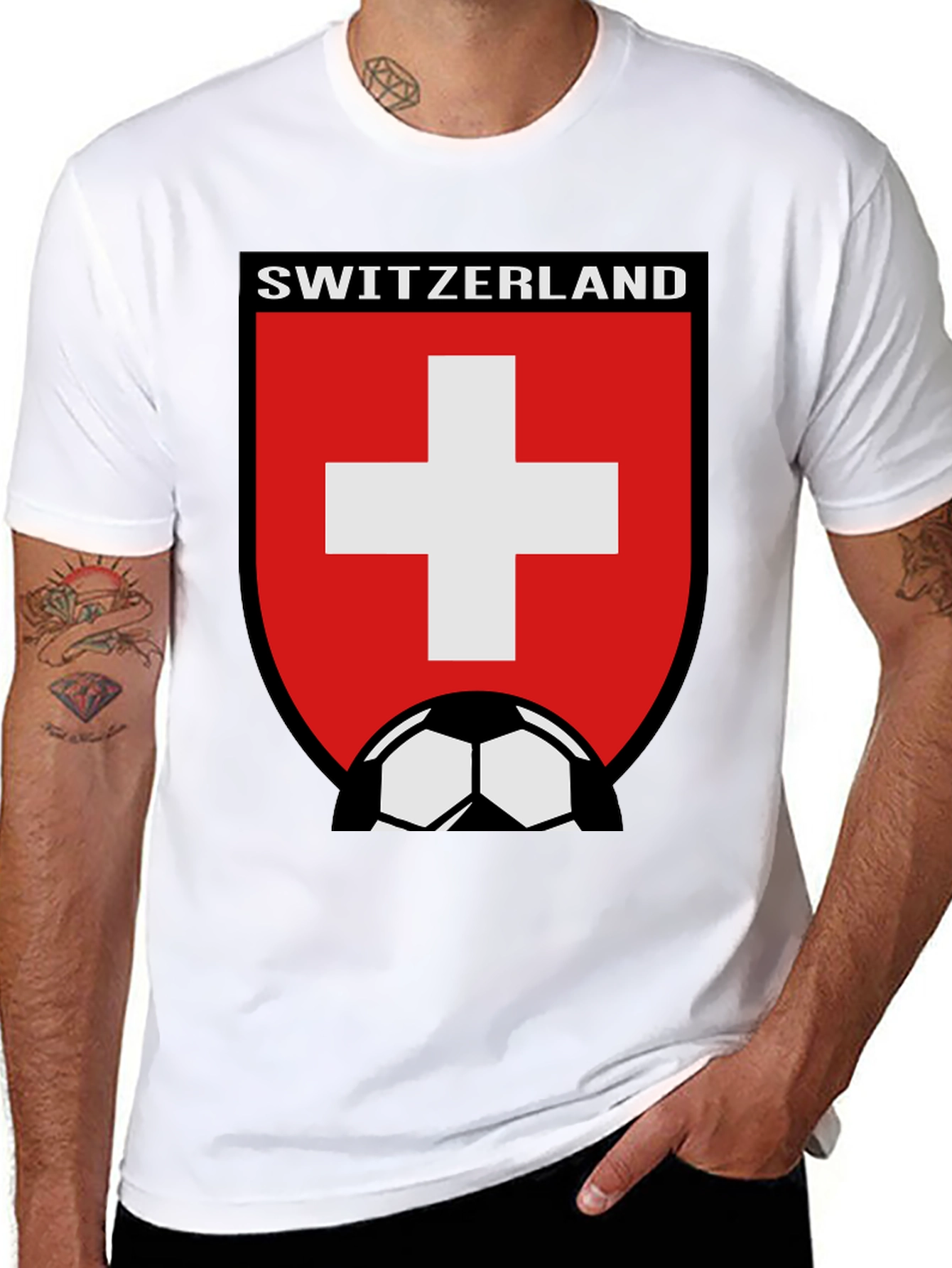 Switzerland Soccer Fan T-Shirt