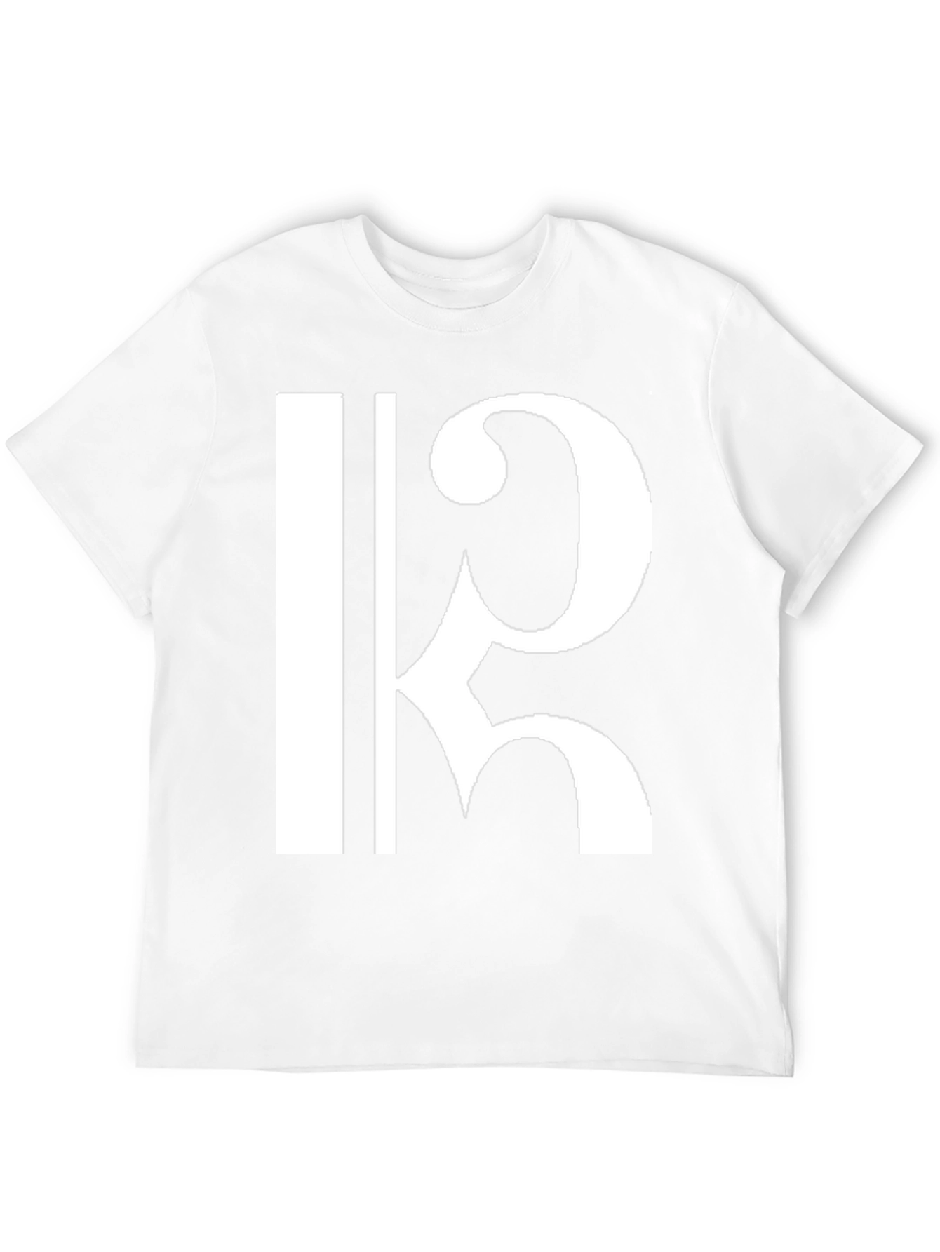 Bass Clef T-Shirt - Music Lover Graphic Tee
