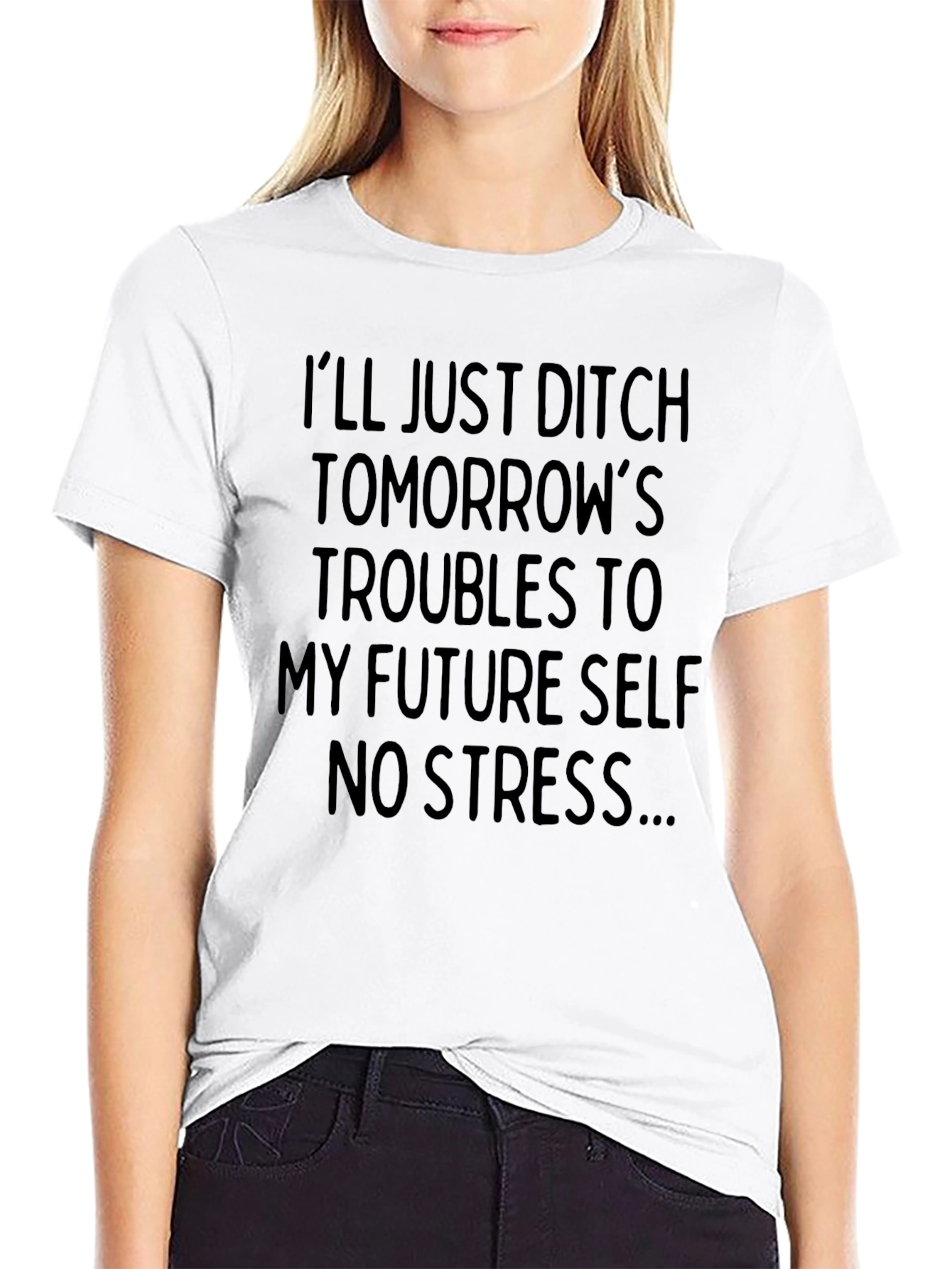 Ditch Tomorrows Troubles - Mens Graphic Tee